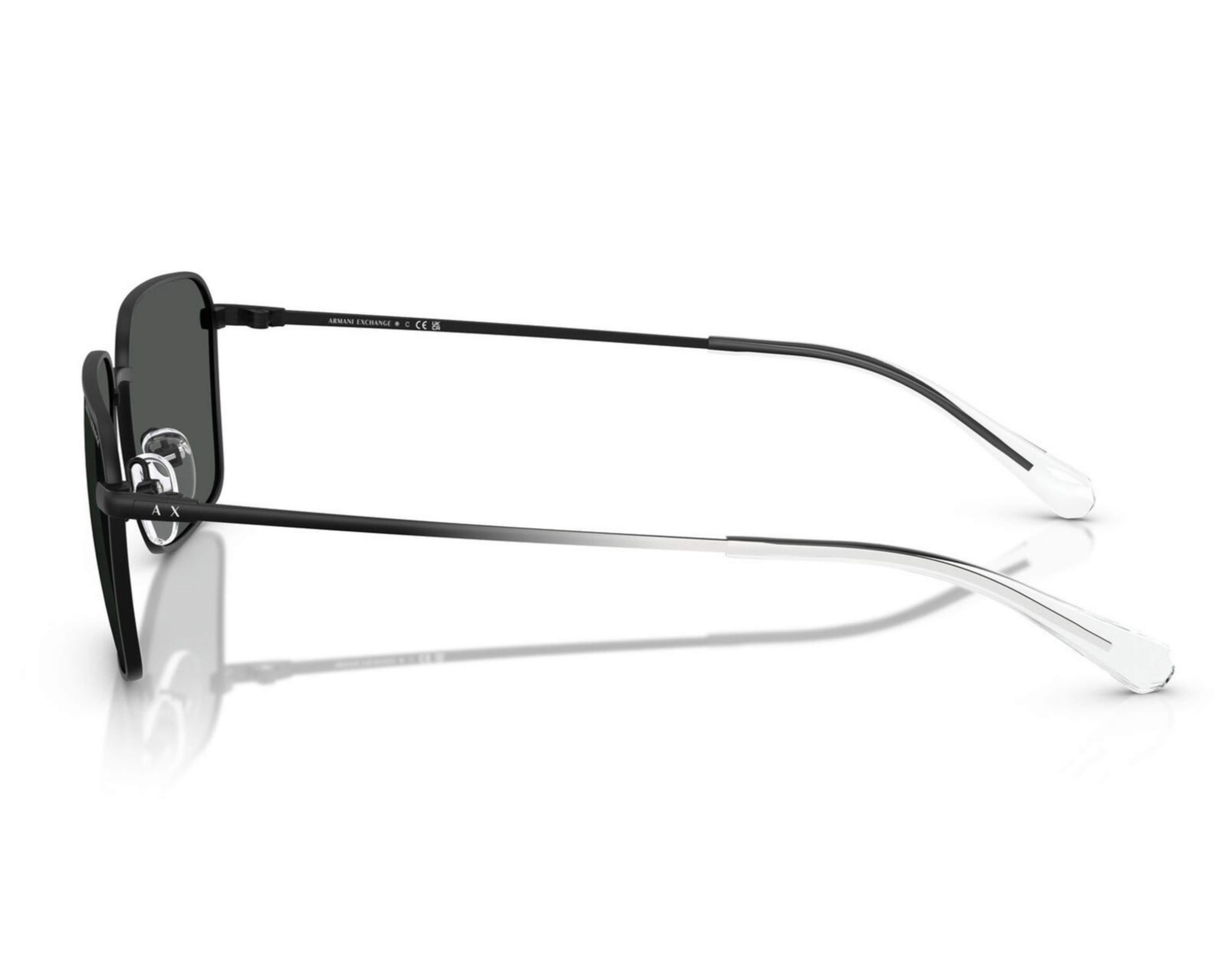 Foto 4 | Lentes de Sol para Hombre Armani Exchange Cuadrados Negro