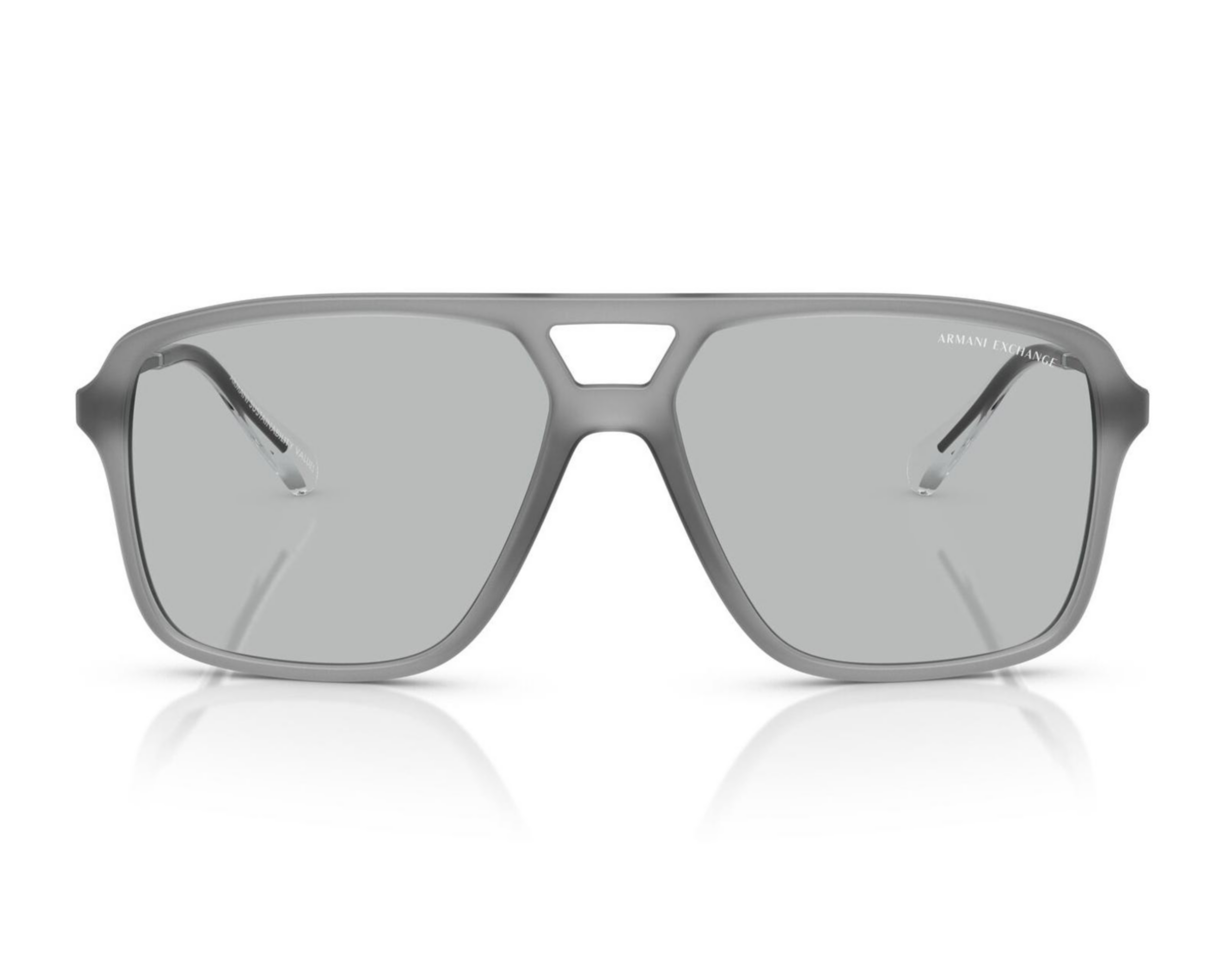 Foto 3 pulgar | Lentes de Sol para Hombre Armani Exchange Cuadrados Gris