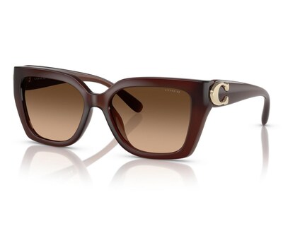 Foto 1 | Lentes de Sol para Mujer Coach Wayfarer Café