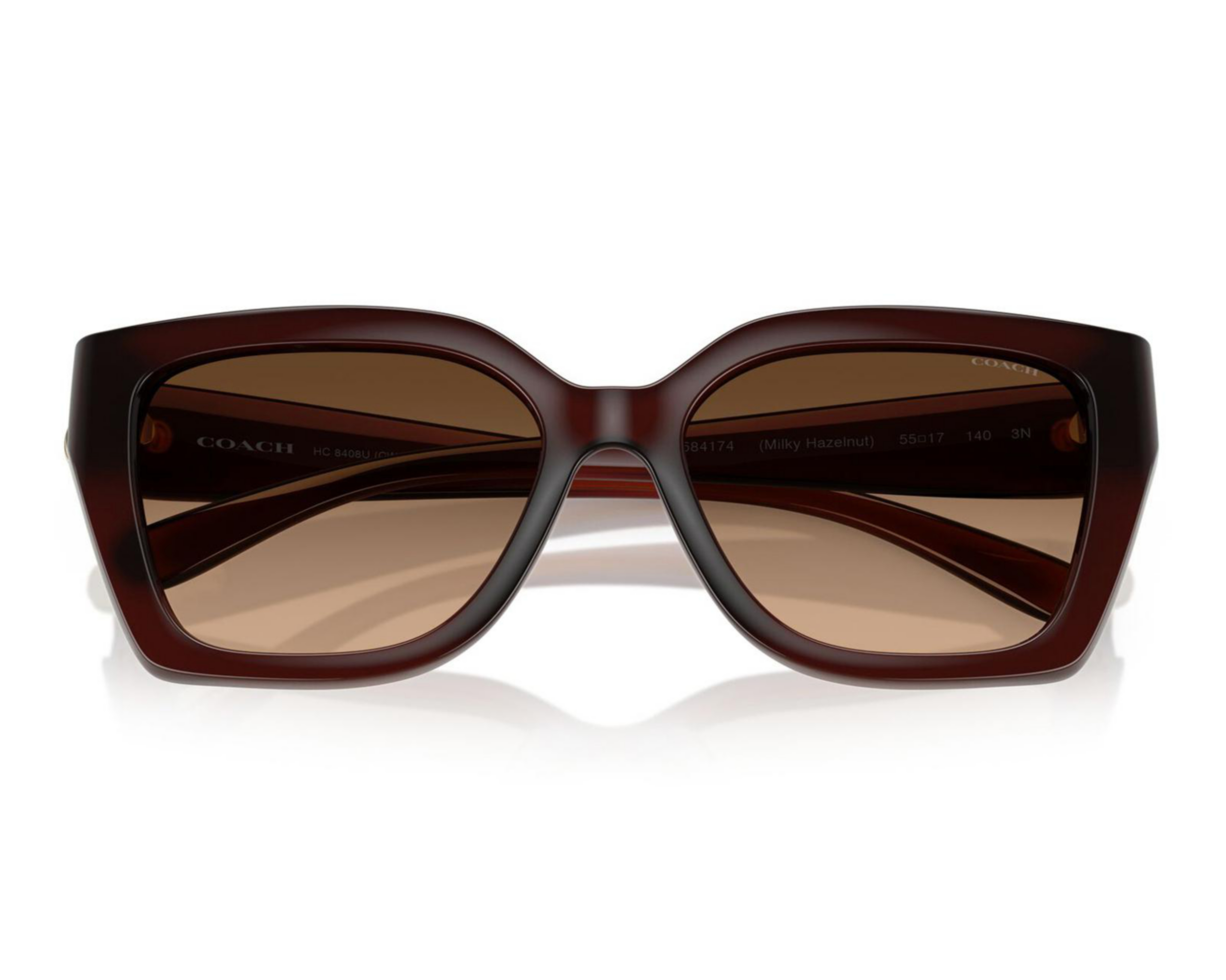 Foto 5 | Lentes de Sol para Mujer Coach Wayfarer Café