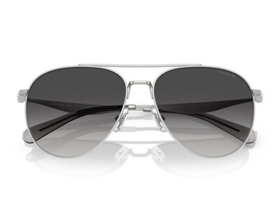 Foto 5 | Lentes de Sol para Mujer Coach Aviador Plateado