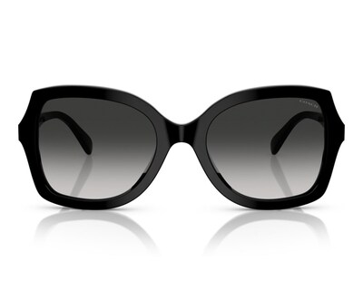Foto 2 | Lentes de Sol para Mujer Coach Cuadrados Negro