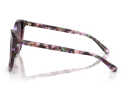 Foto 4 | Lentes de Sol para Mujer Coach Redondos Morados