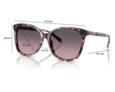 Foto 6 | Lentes de Sol para Mujer Coach Redondos Morados