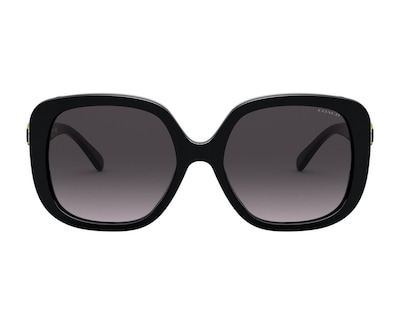 Foto 2 | Lentes de Sol para Mujer Coach Redondos Negro