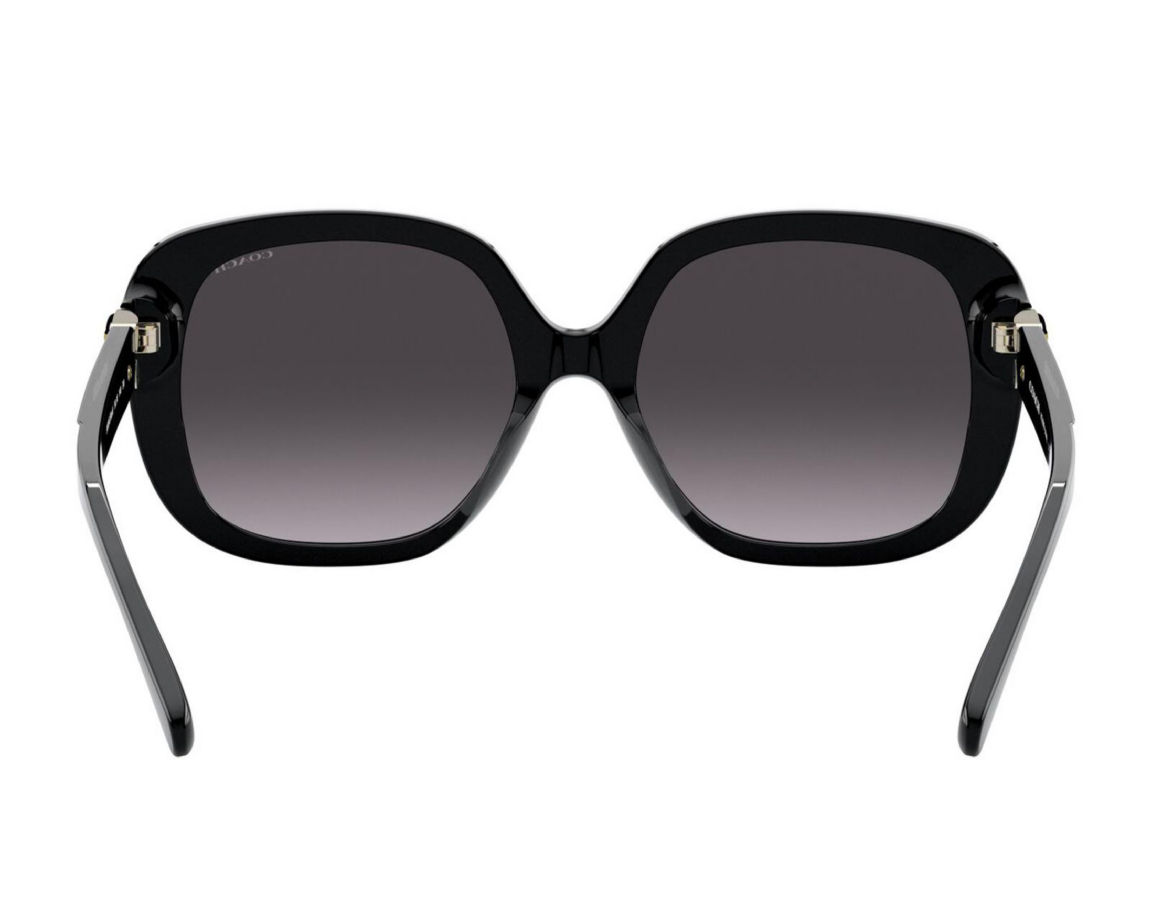 Foto 4 pulgar | Lentes de Sol para Mujer Coach Redondos Negro