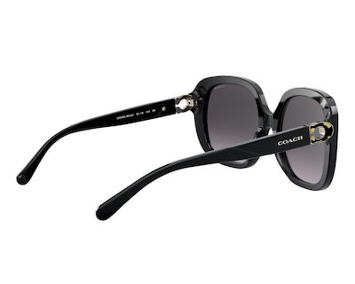 Foto 5 | Lentes de Sol para Mujer Coach Redondos Negro