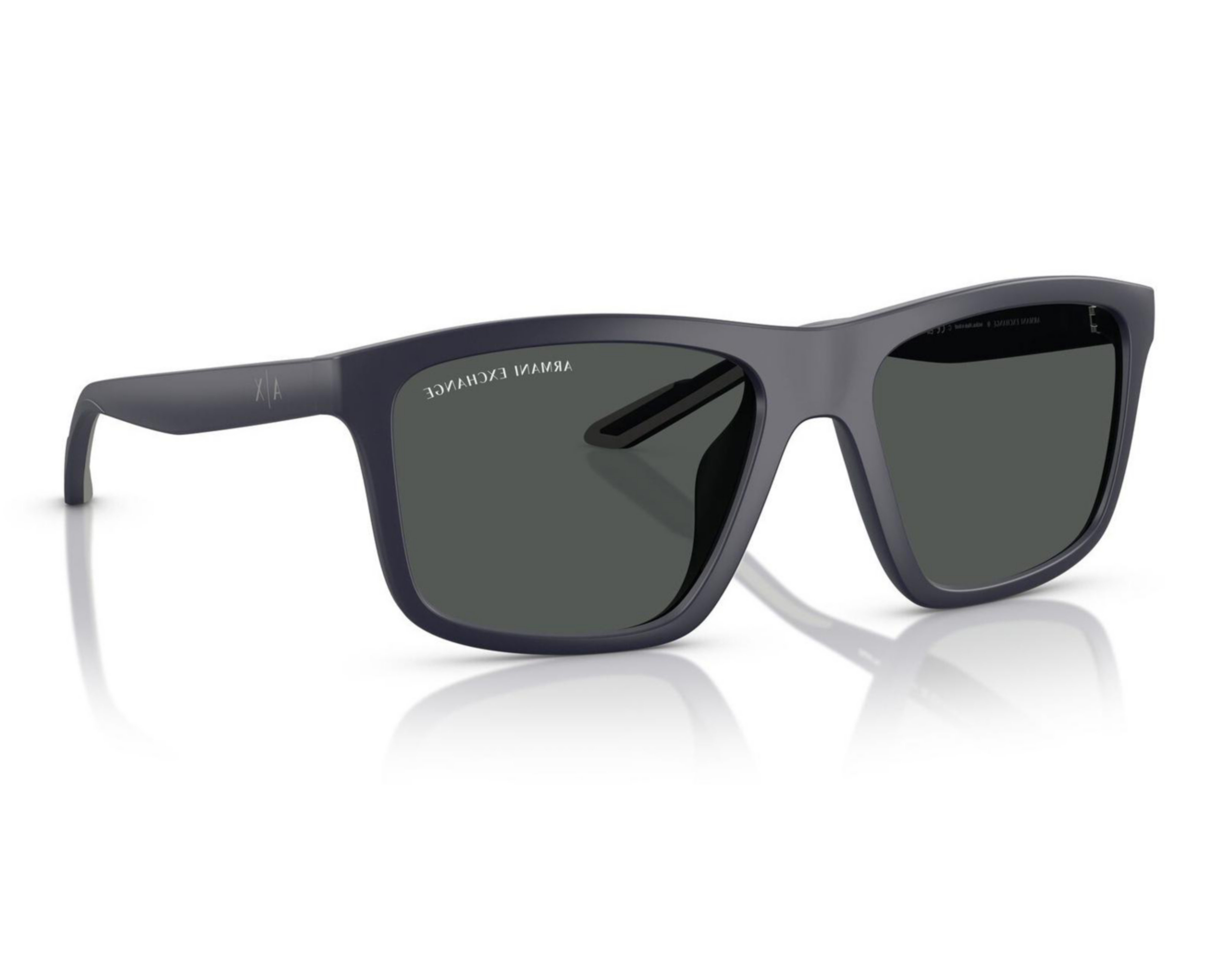 Foto 2 pulgar | Lentes de Sol para Hombre Armani Exchange Wayfarer Azul