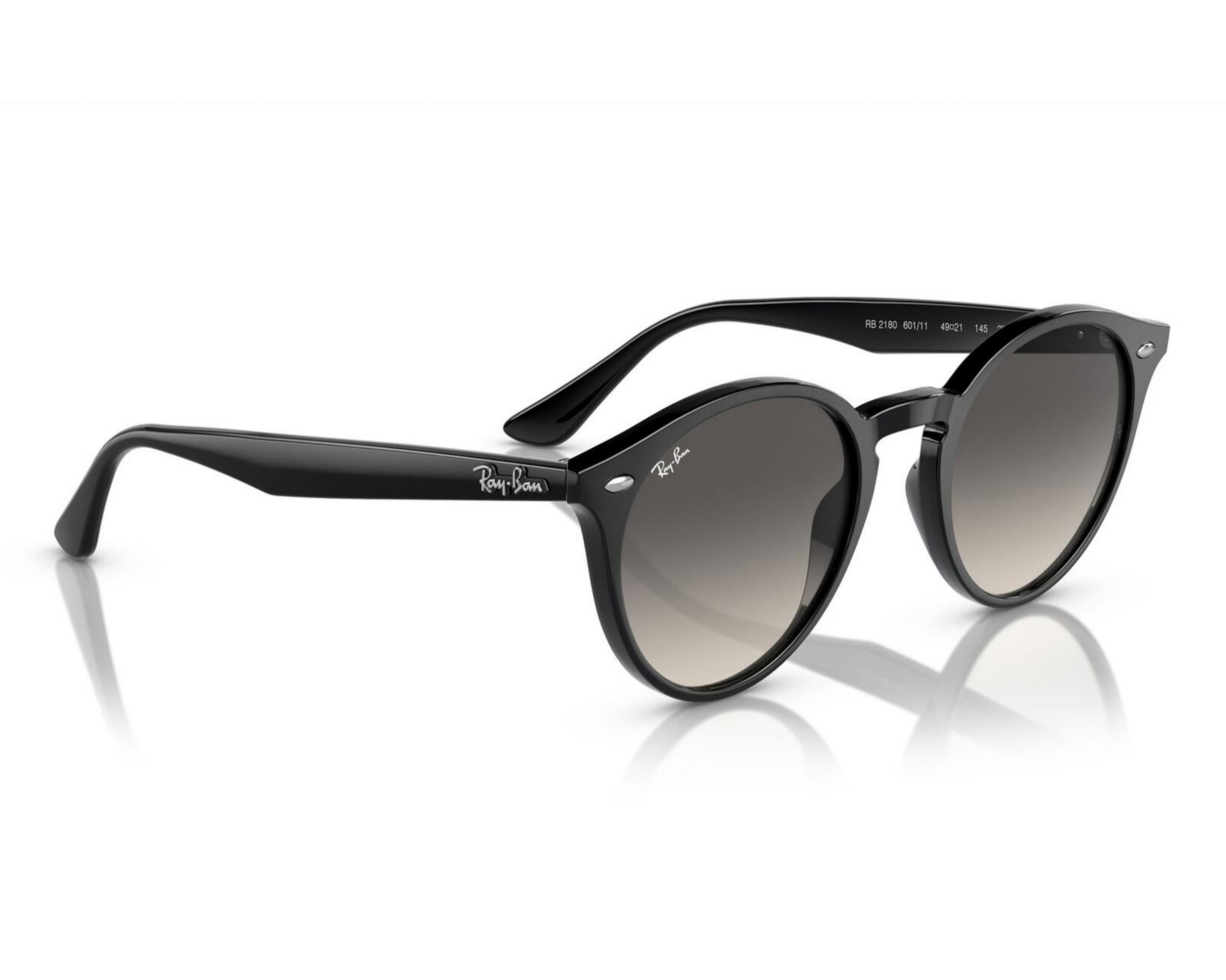 Lentes de Sol para Hombre Ray-Ban Redondos Negro