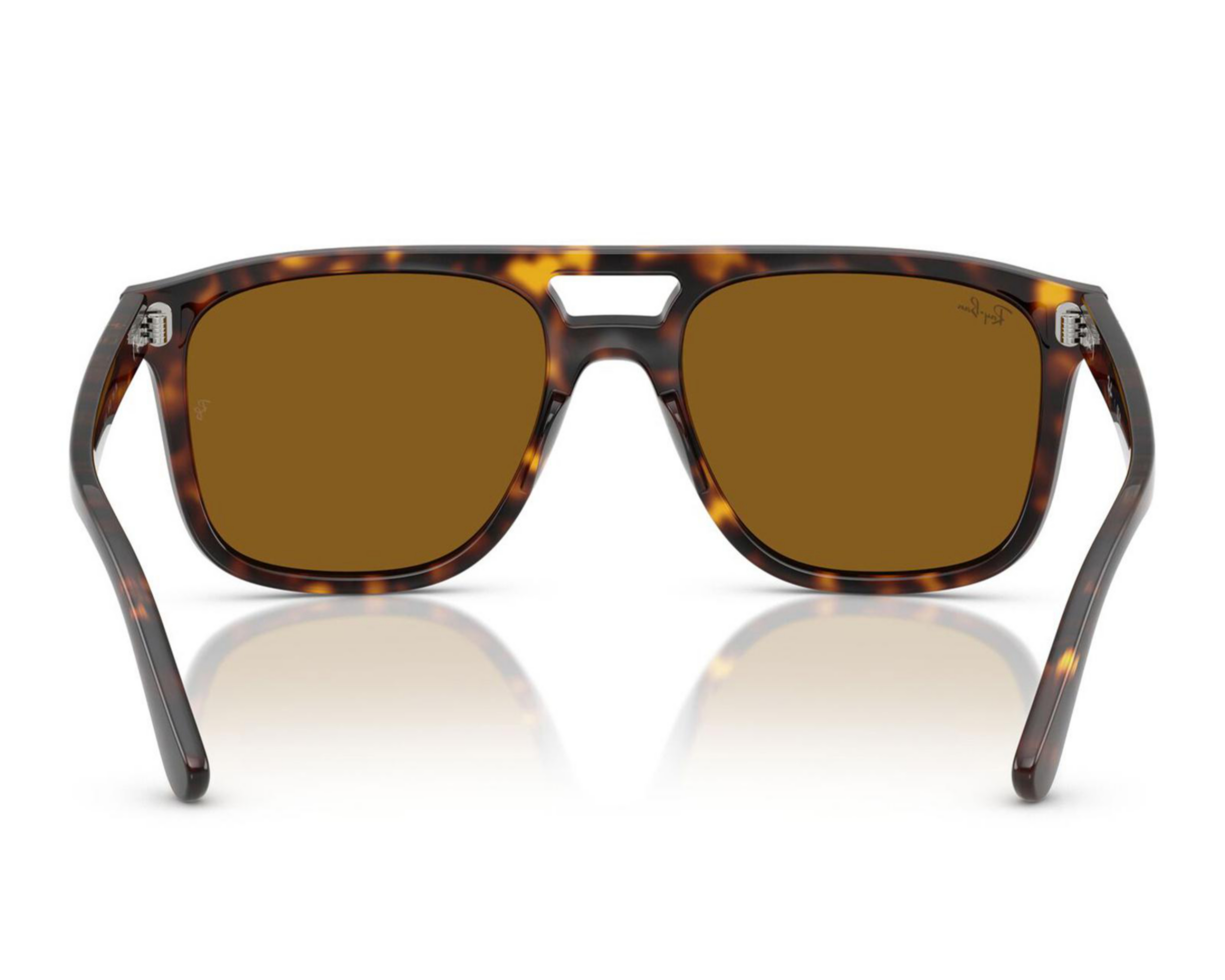 Foto 4 pulgar | Lentes de Sol Unisex Ray-Ban Cuadrados Havana