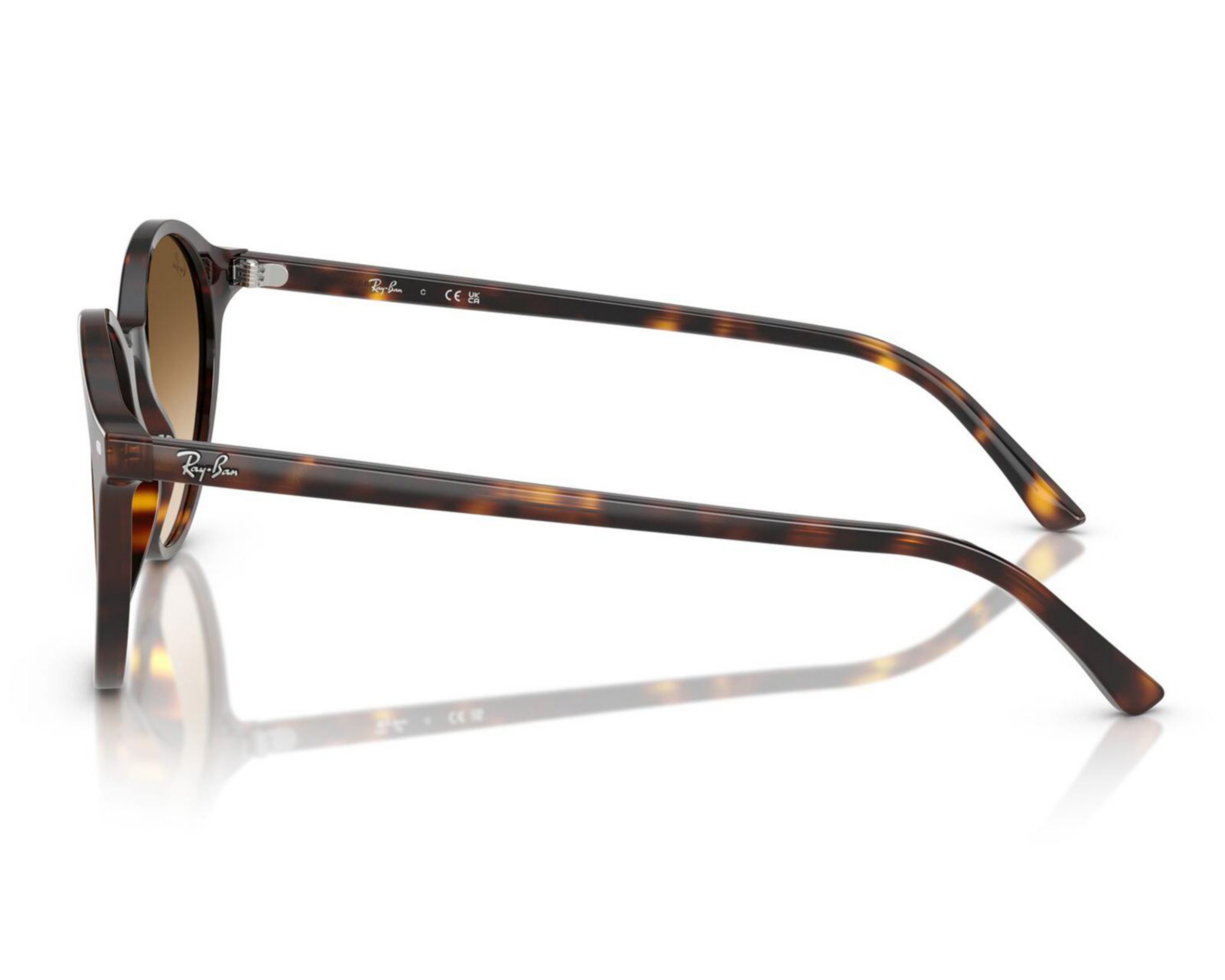 Foto 4 | Lentes de Sol Unisex Ray Ban Redondos Carey