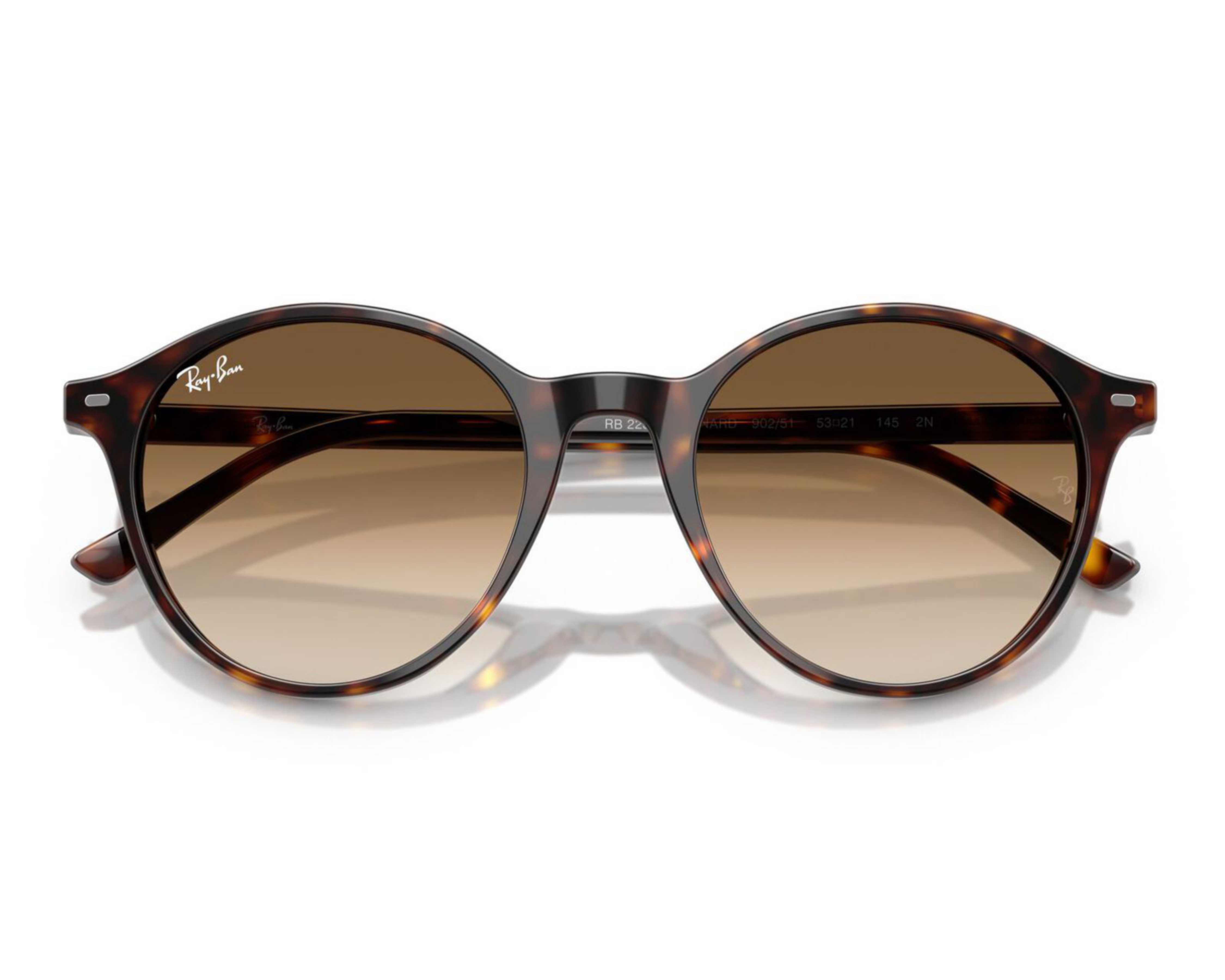 Foto 5 | Lentes de Sol Unisex Ray Ban Redondos Carey