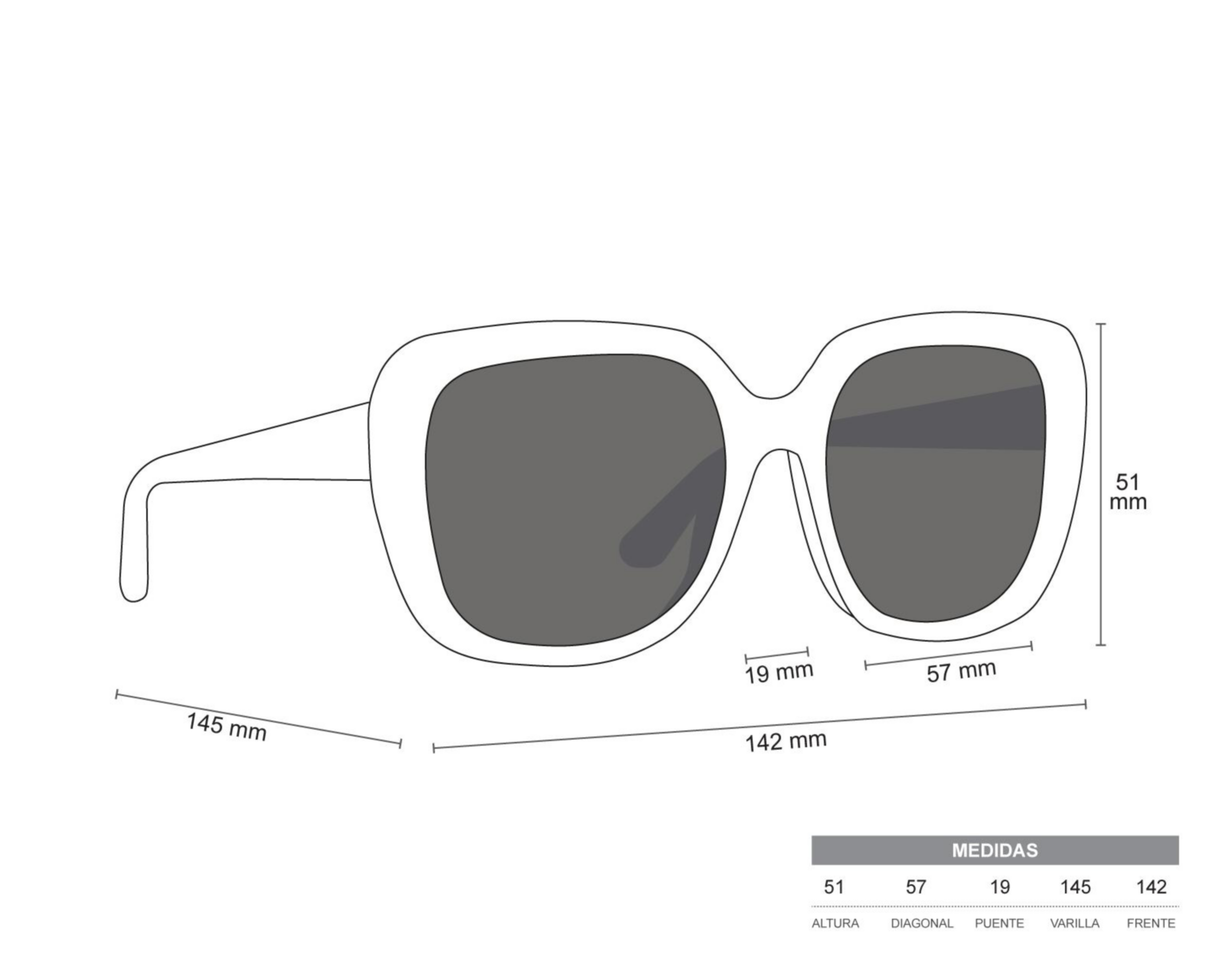 Foto 6 | Lentes de Sol para Mujer Dolce & Gabbana Cuadrados Café