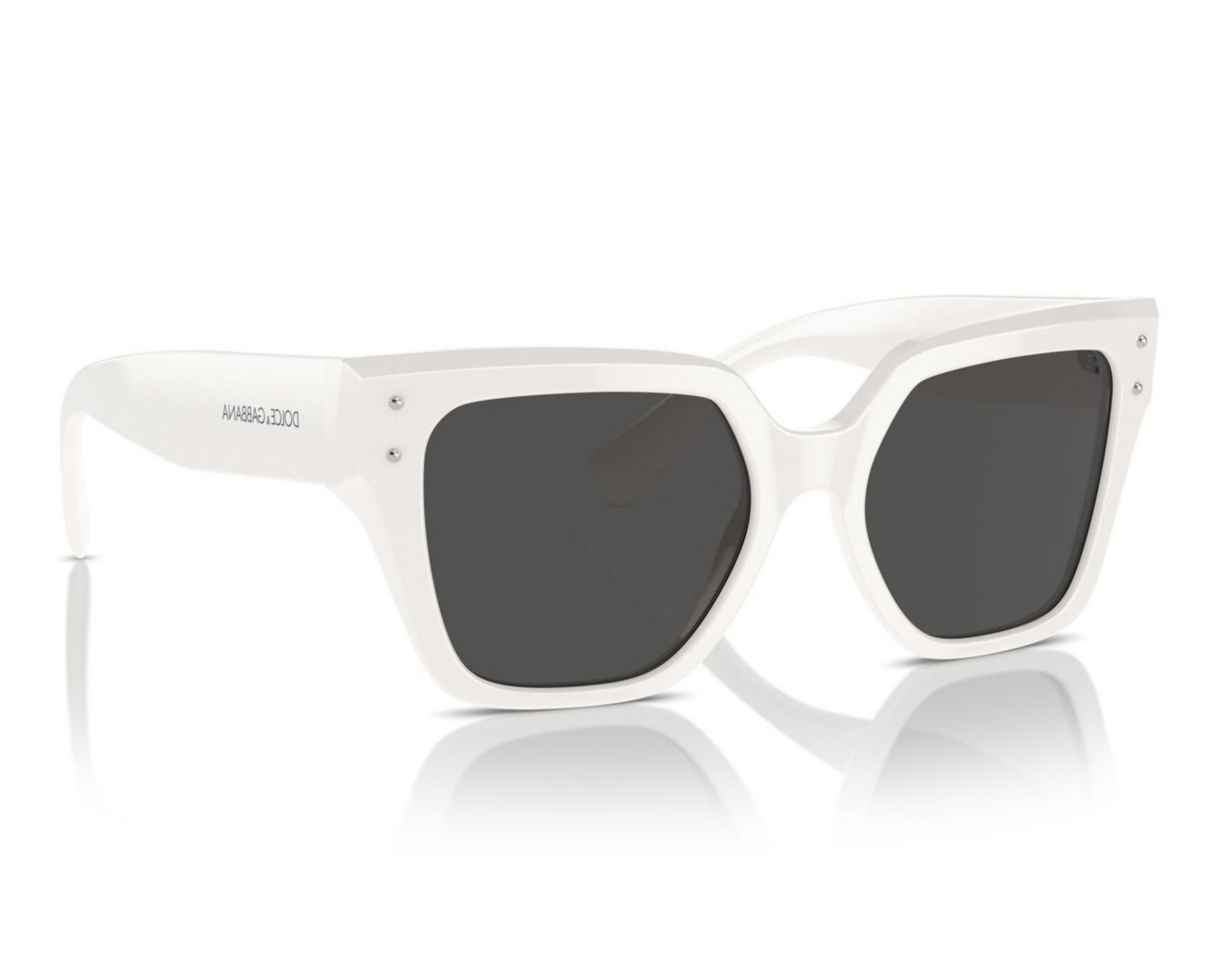 Lentes de Sol para Mujer Dolce & Gabbana Cuadrados Blanco