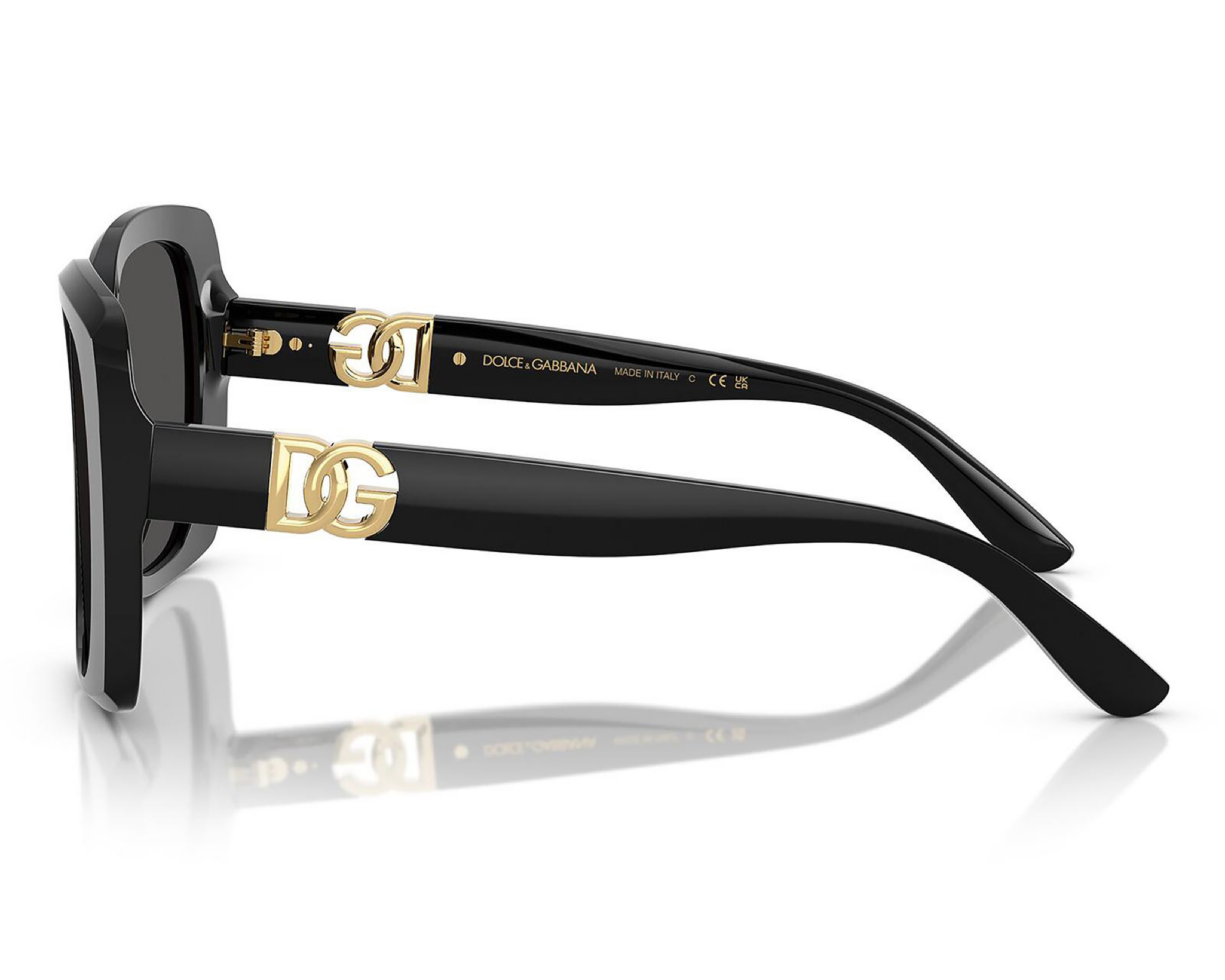 Foto 5 pulgar | Lentes de Sol Dolce & Gabbana Cuadrados Negros