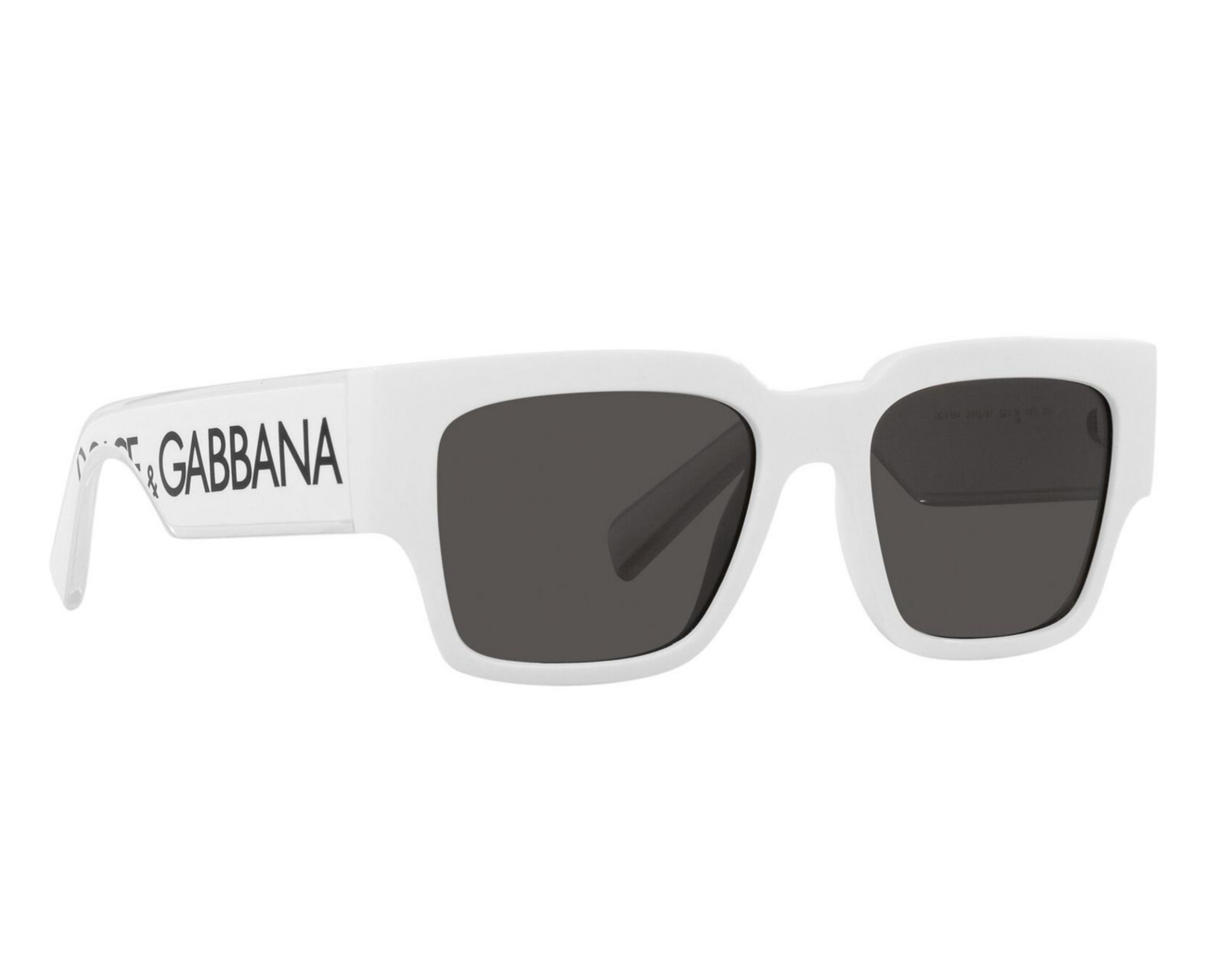 Foto 2 pulgar | Lentes de Sol Unisex Dolce & Gabbana Cuadrados Blancos
