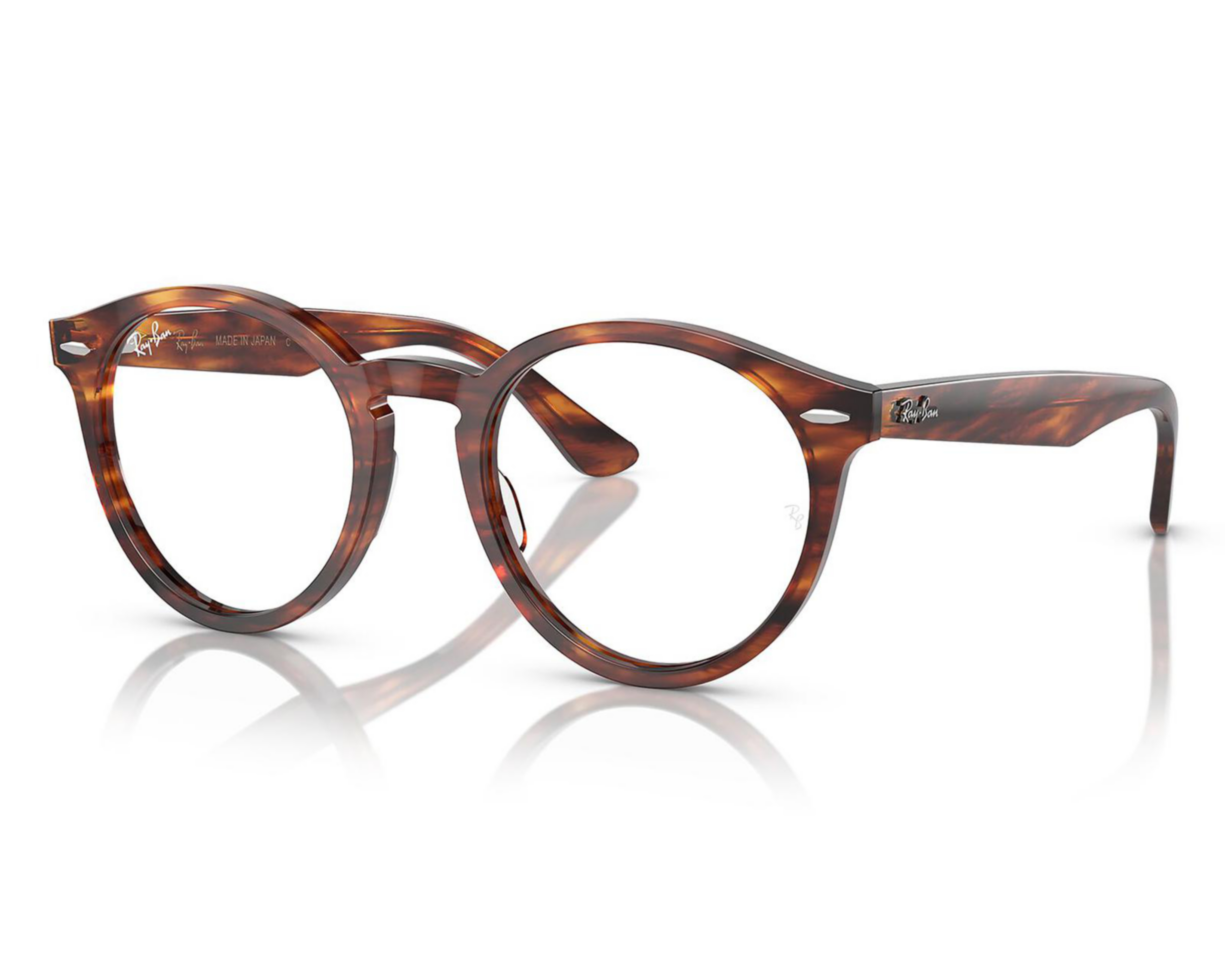 Foto 1 | Armazón Oftálmico Unisex Ray-Ban Redondo Carey