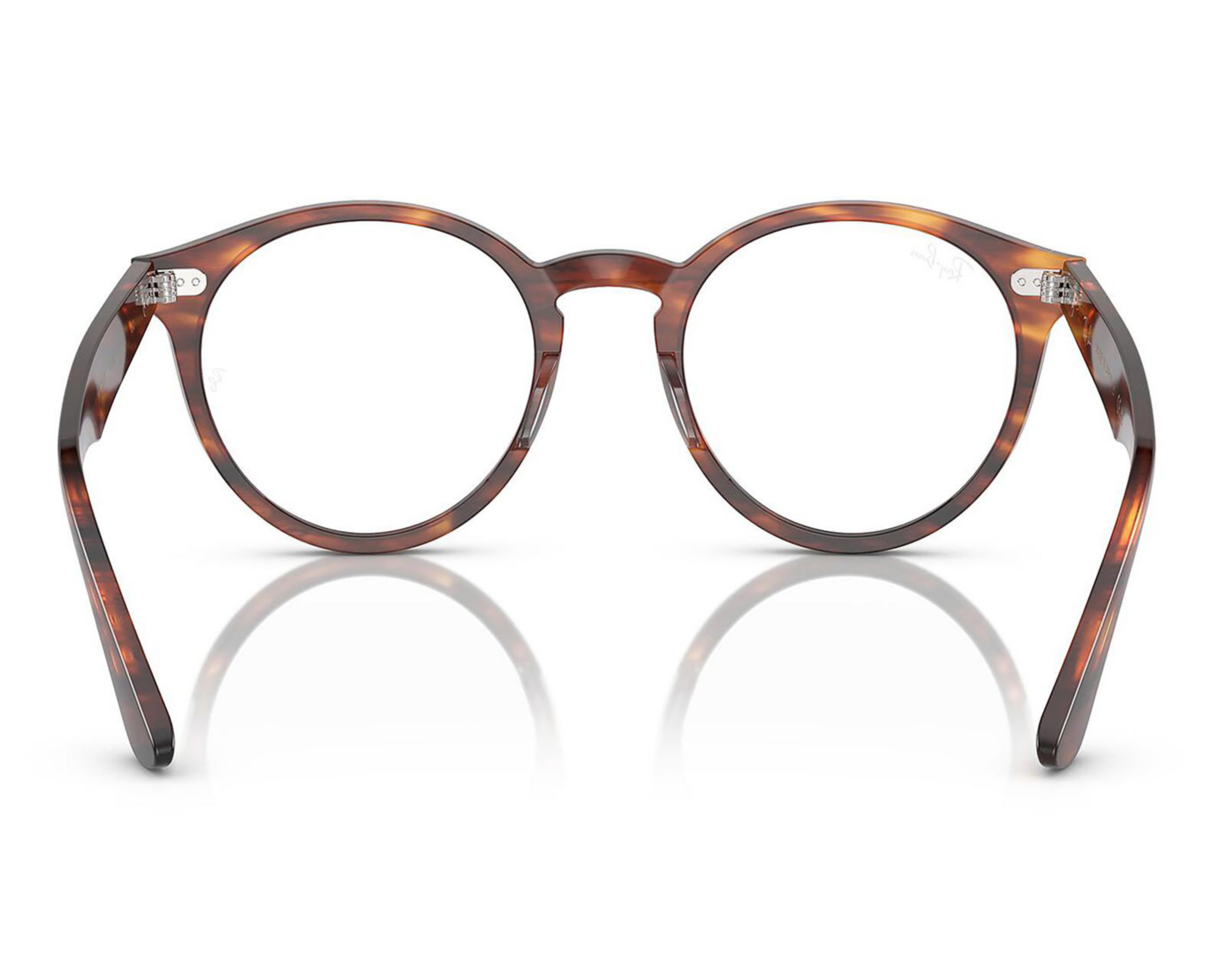 Foto 3 | Armazón Oftálmico Unisex Ray-Ban Redondo Carey