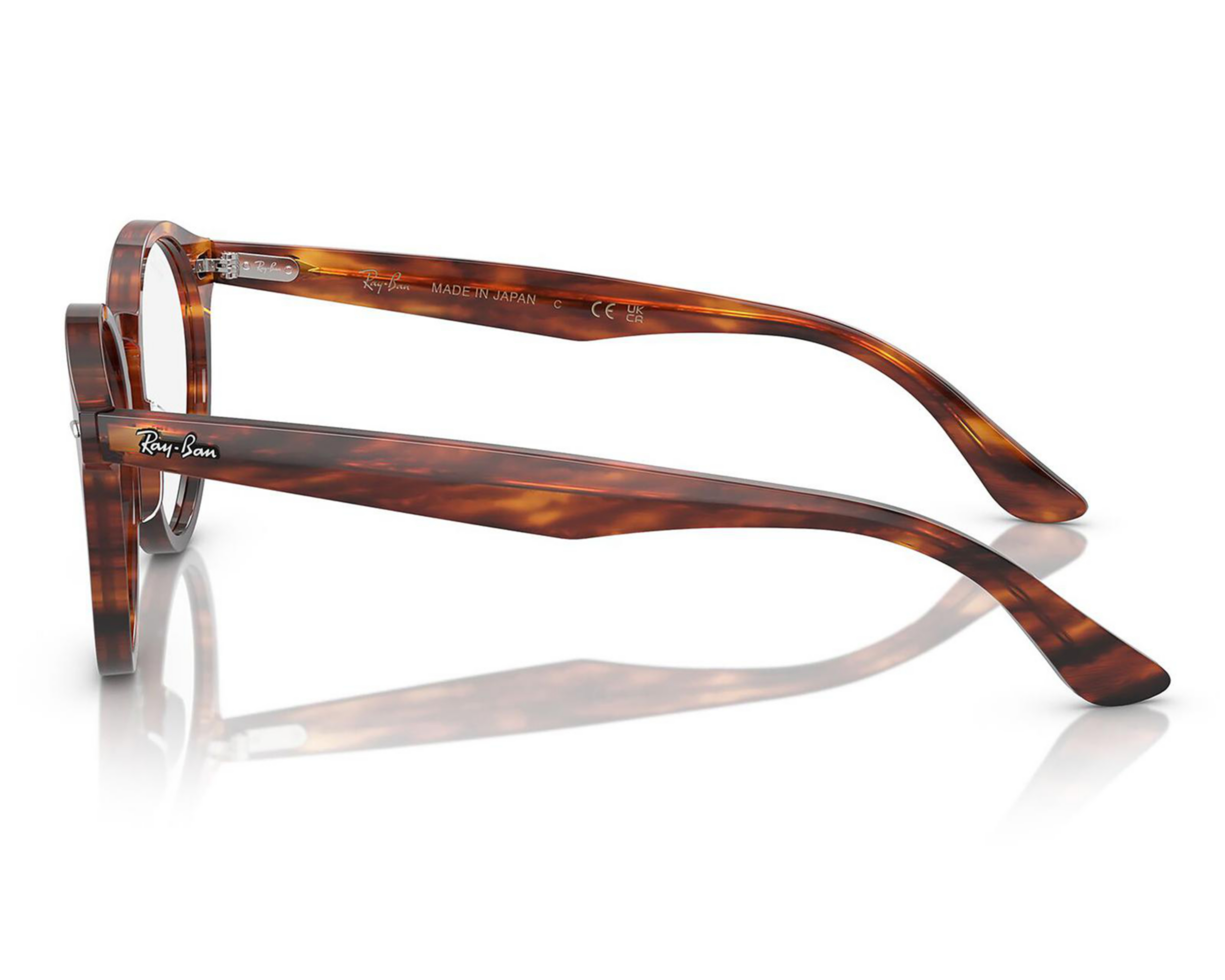 Foto 5 pulgar | Armazón Oftálmico Unisex Ray-Ban Redondo Carey