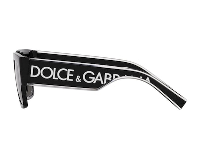 Foto 4 | Lentes de Sol Unisex Dolce & Gabbana Rectangulares Negros