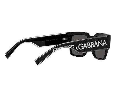 Foto 5 | Lentes de Sol Unisex Dolce & Gabbana Rectangulares Negros