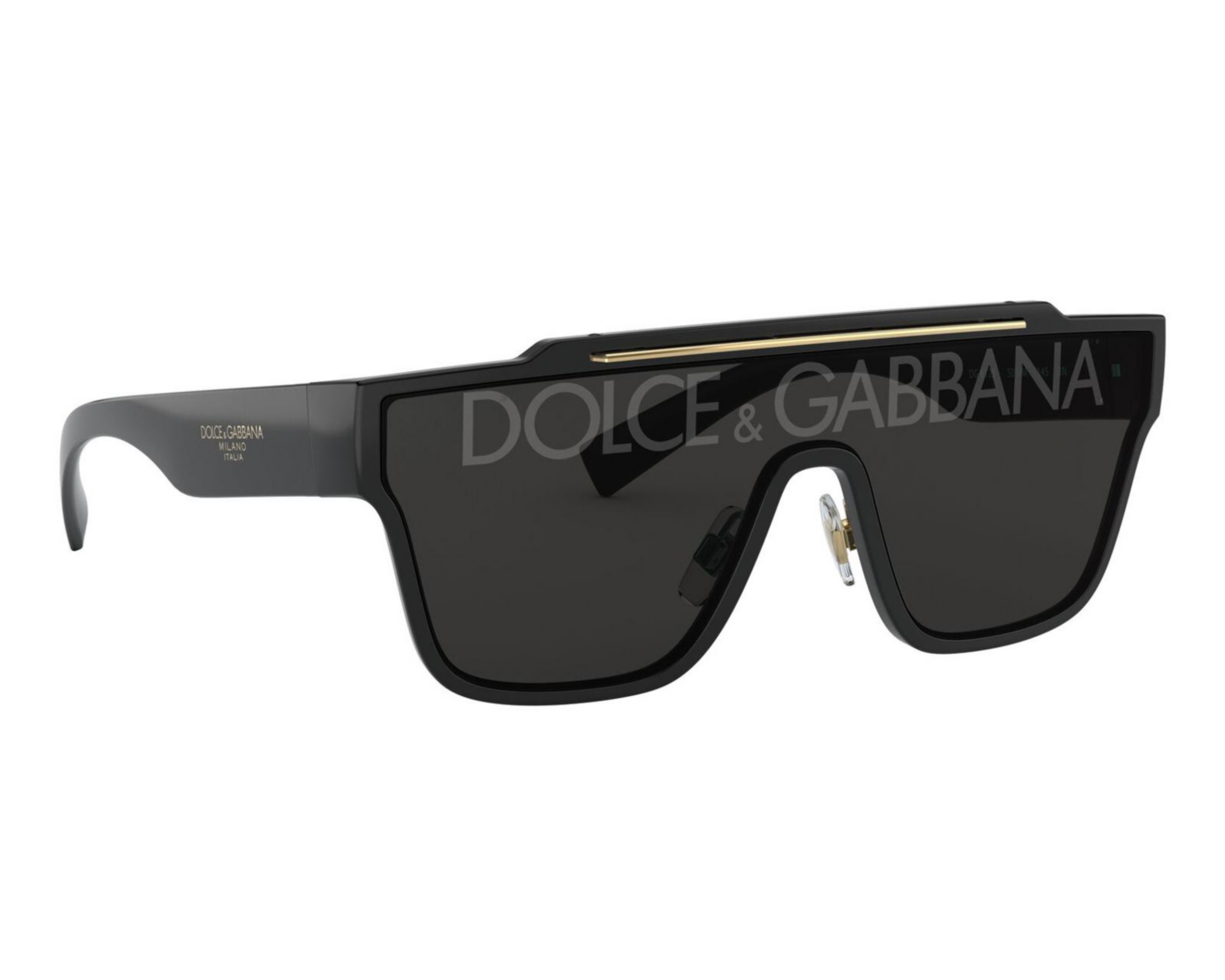 Foto 2 pulgar | Lentes de Sol Unisex Dolce & Gabbana Cuadrados Negros