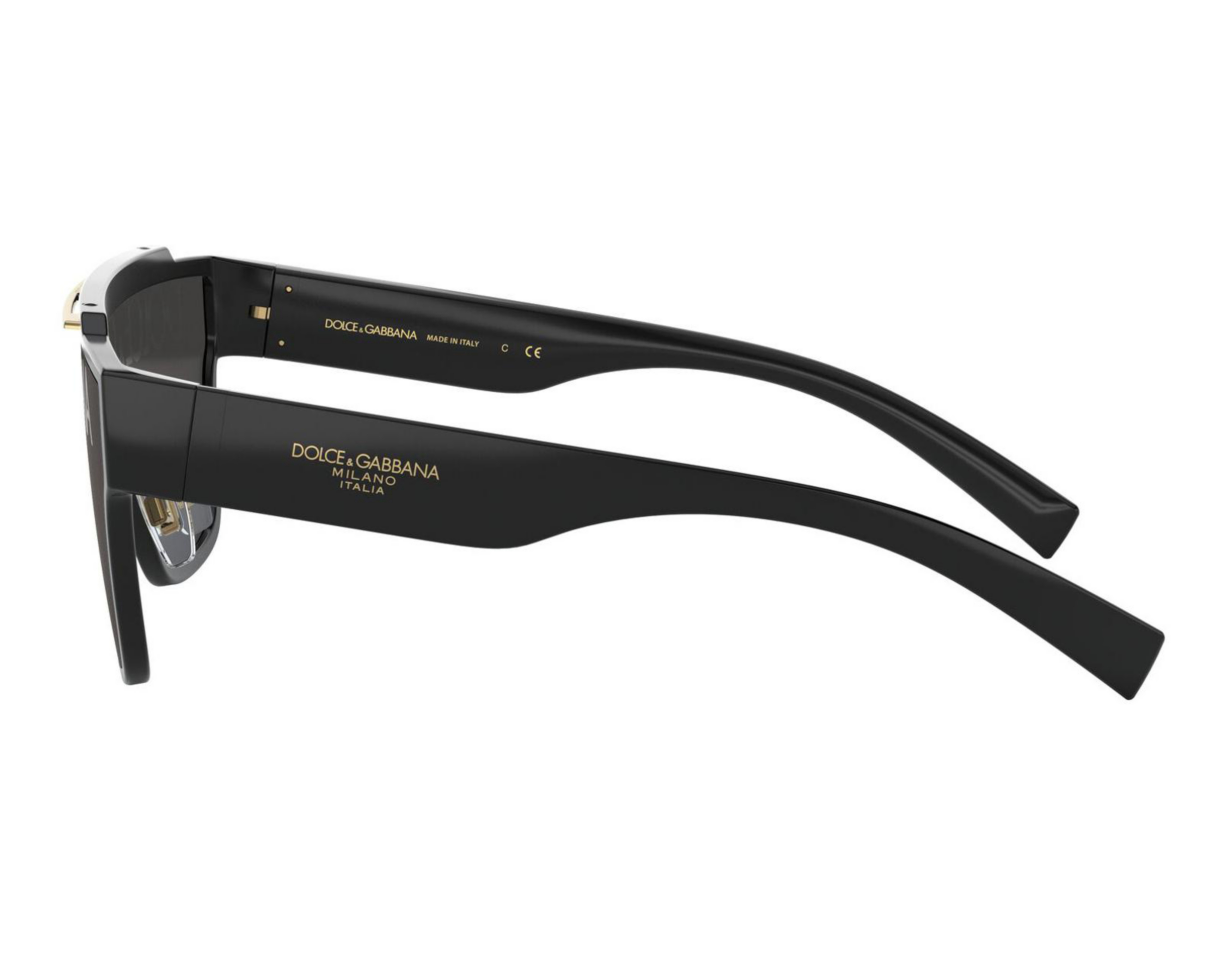 Foto 5 pulgar | Lentes de Sol Unisex Dolce & Gabbana Cuadrados Negros