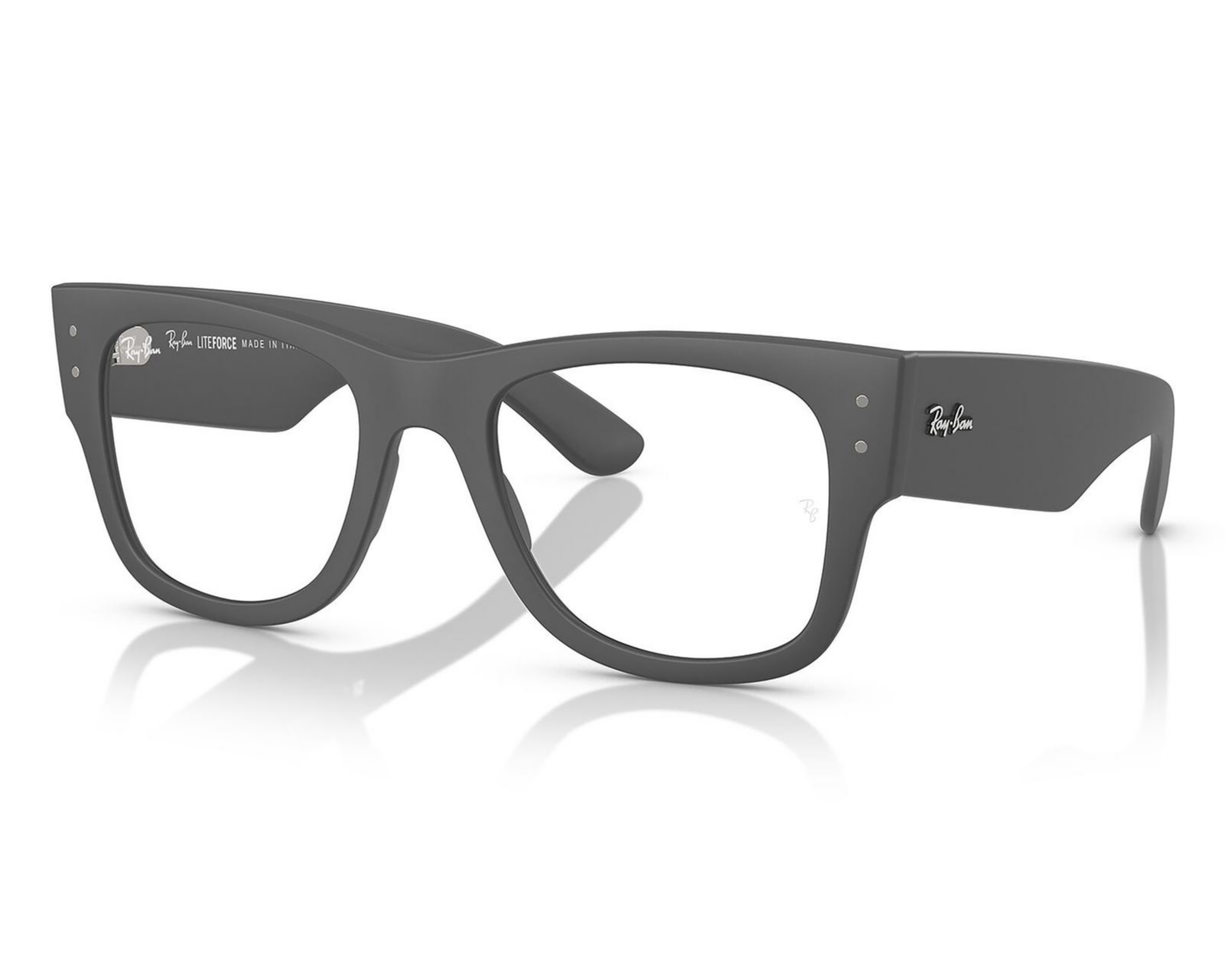 Foto 1 | Armazón Oftálmico Unisex Ray-Ban Cuadrado Gris