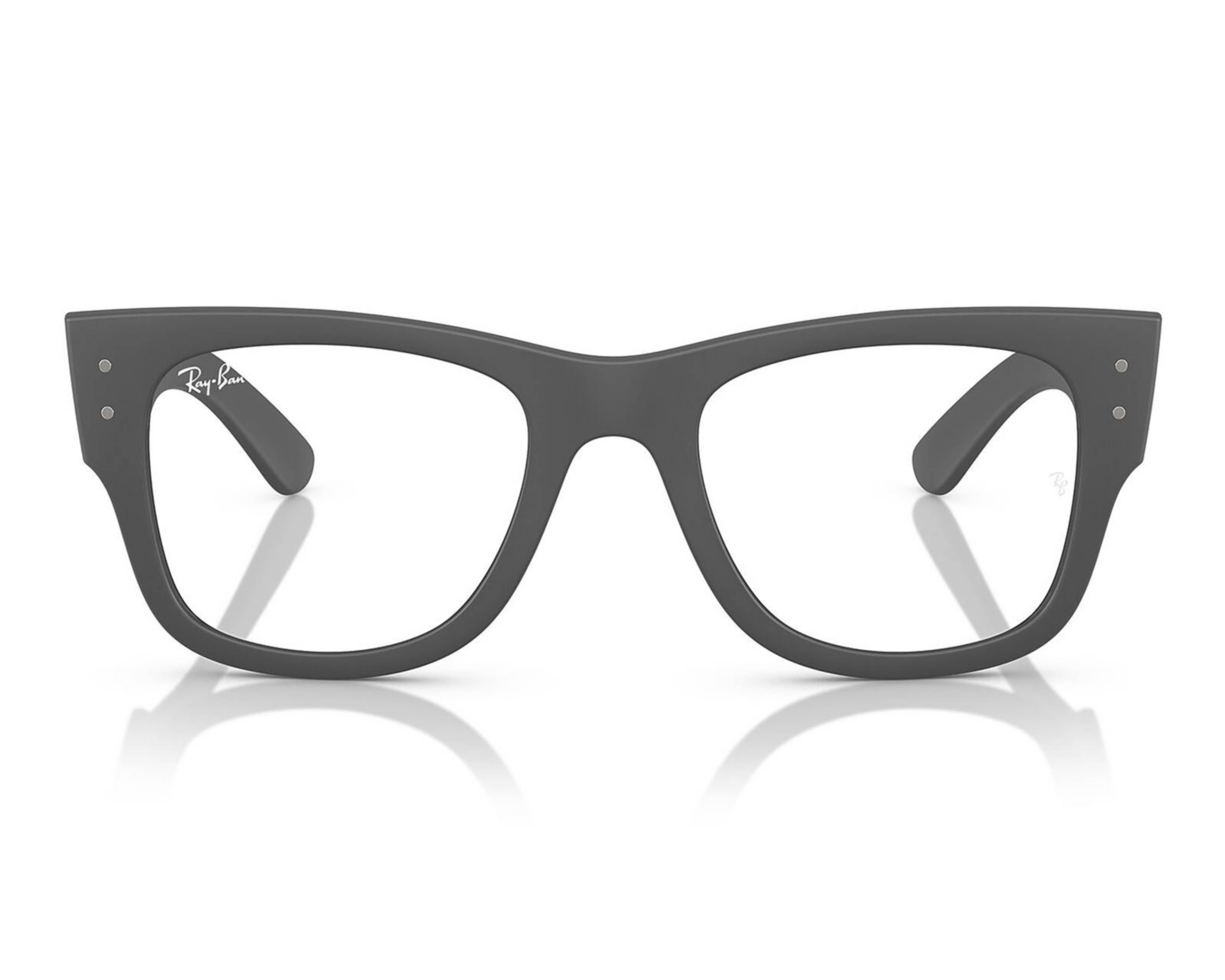 Foto 2 | Armazón Oftálmico Unisex Ray-Ban Cuadrado Gris