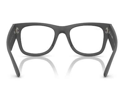 Foto 3 | Armazón Oftálmico Unisex Ray-Ban Cuadrado Gris