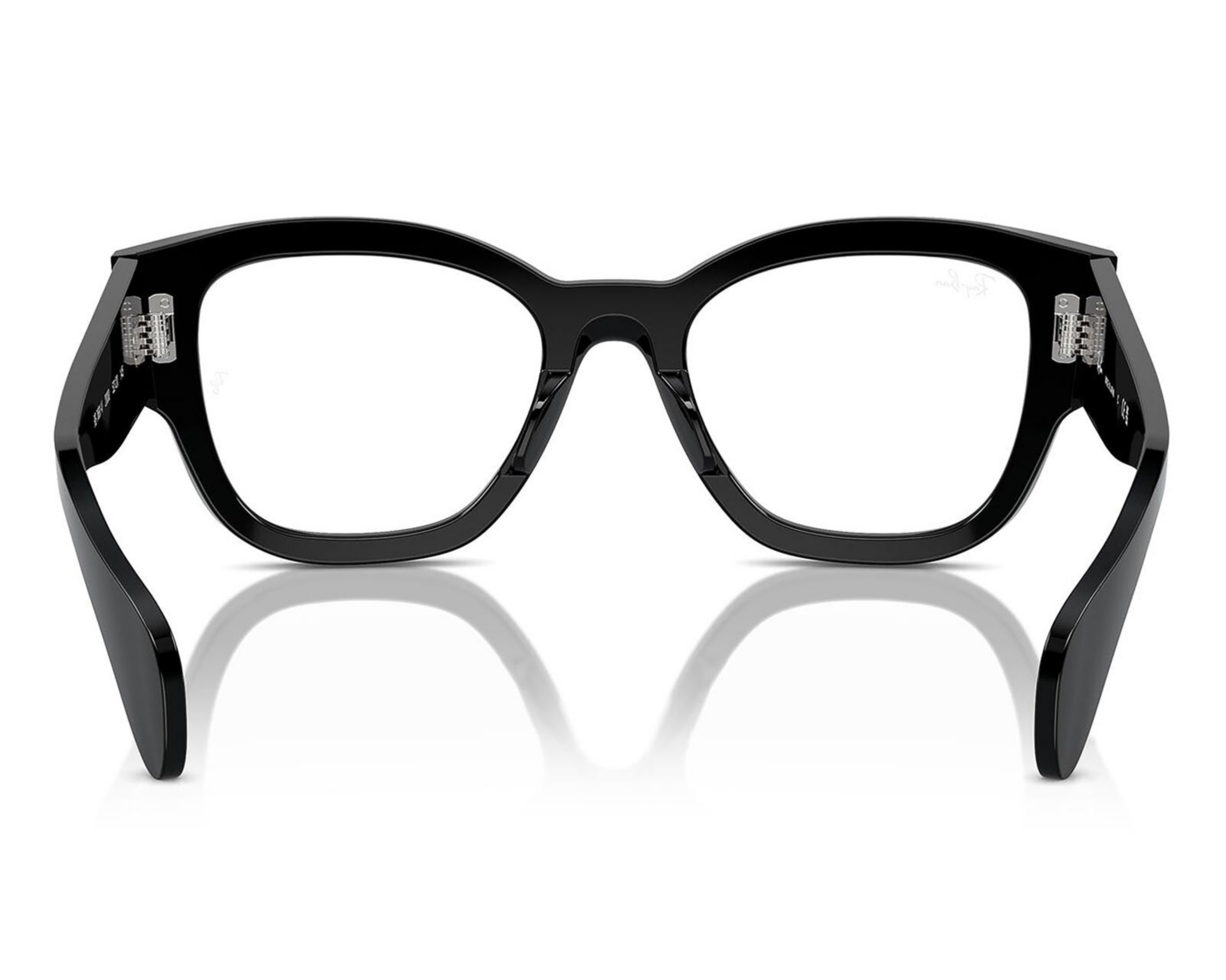 Foto 4 pulgar | Armazón Oftálmico Unisex Ray-Ban Cuadrado Negro