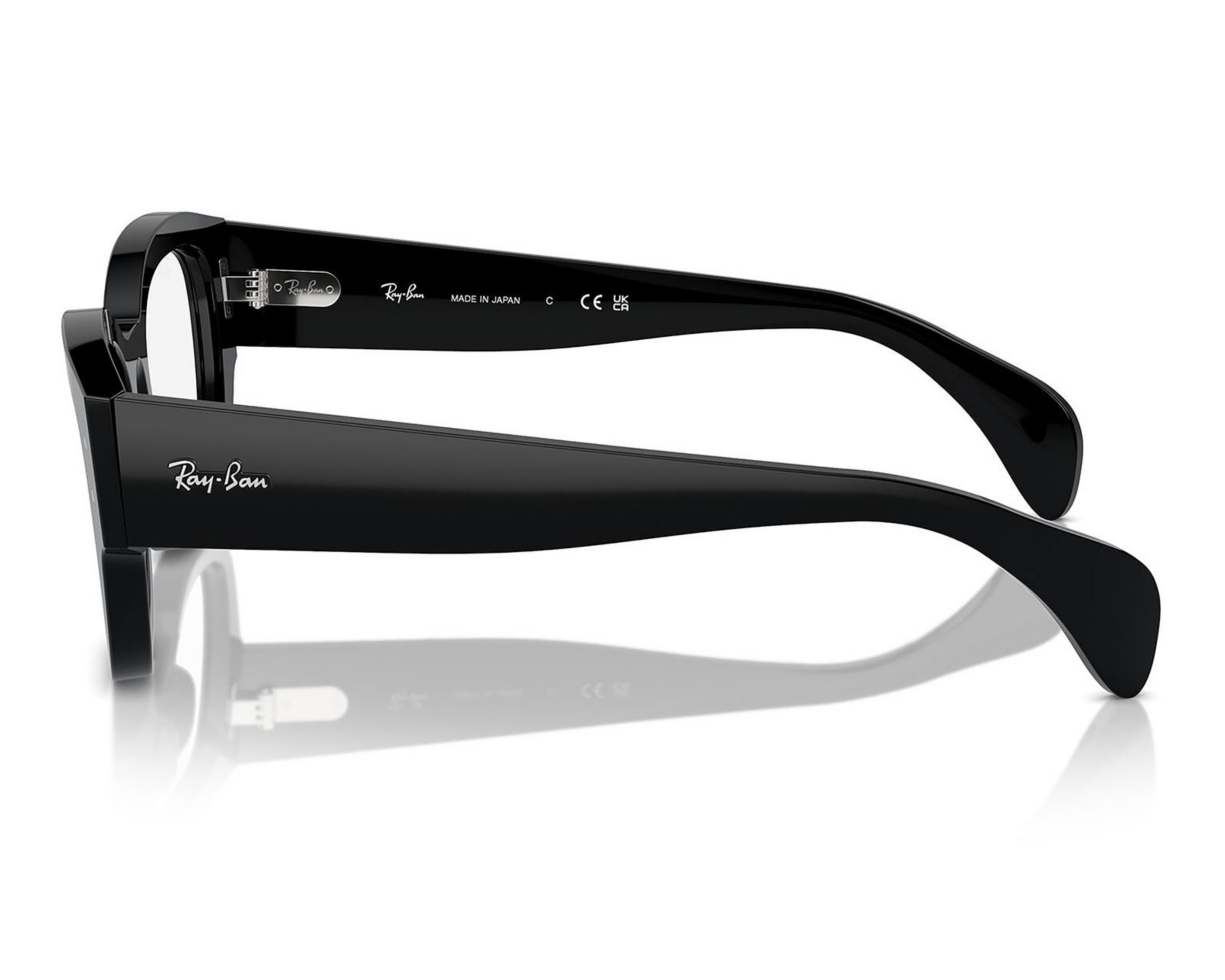 Foto 5 pulgar | Armazón Oftálmico Unisex Ray-Ban Cuadrado Negro