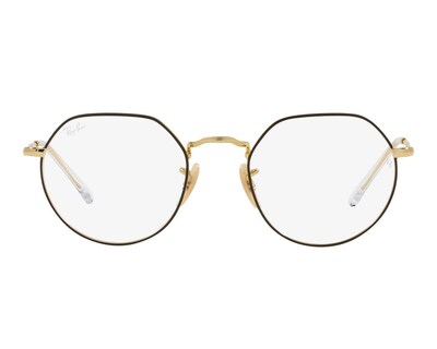 Foto 2 | Armazón Oftálmico Unisex Ray-Ban Redondo Dorado