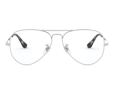 Foto 2 | Armazón Oftálmico Unisex Ray-Ban Aviador Plateado