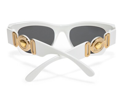 Foto 3 | Lentes de Sol para Mujer Versace Rectangulares Blancos