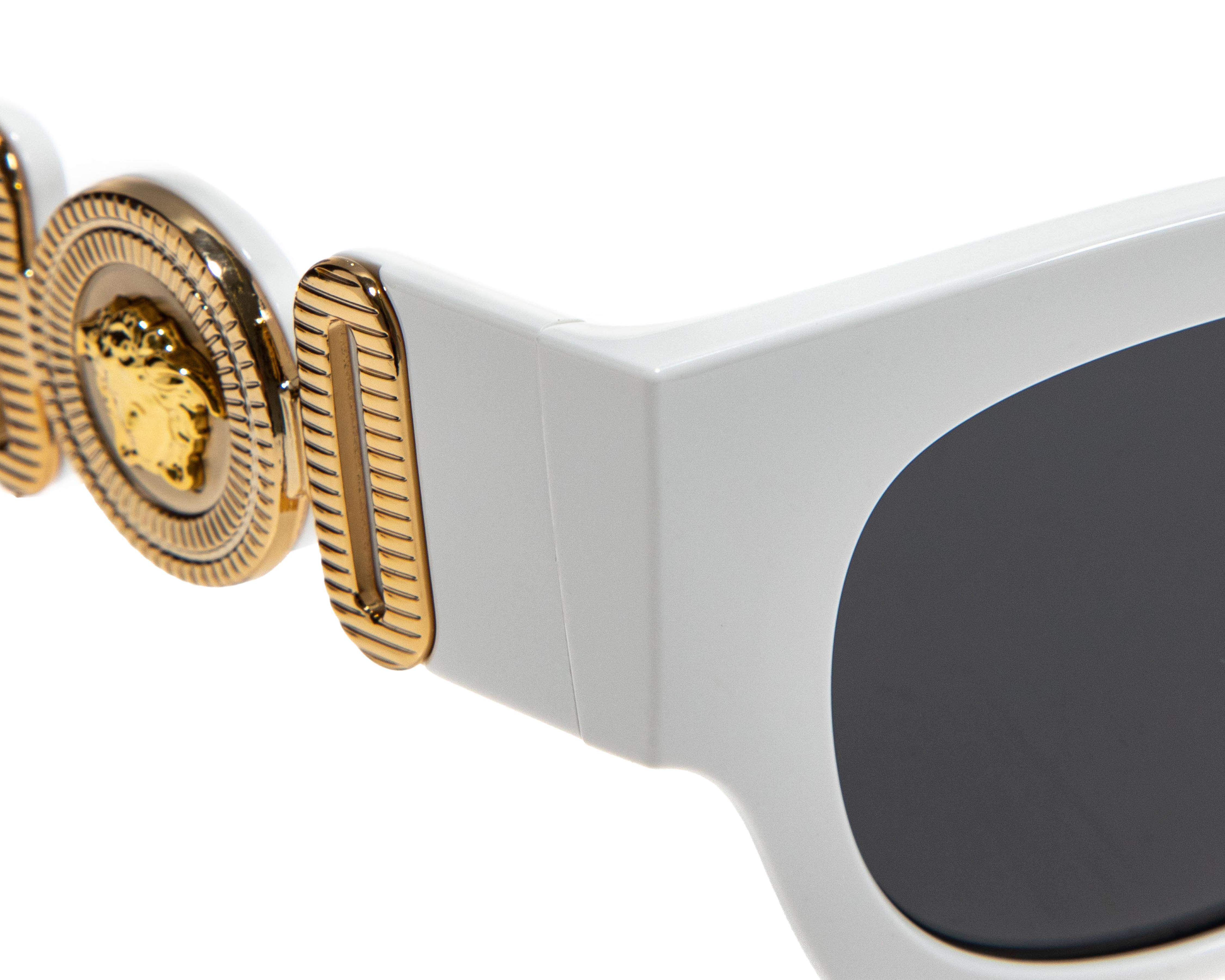 Foto 4 | Lentes de Sol para Mujer Versace Rectangulares Blancos