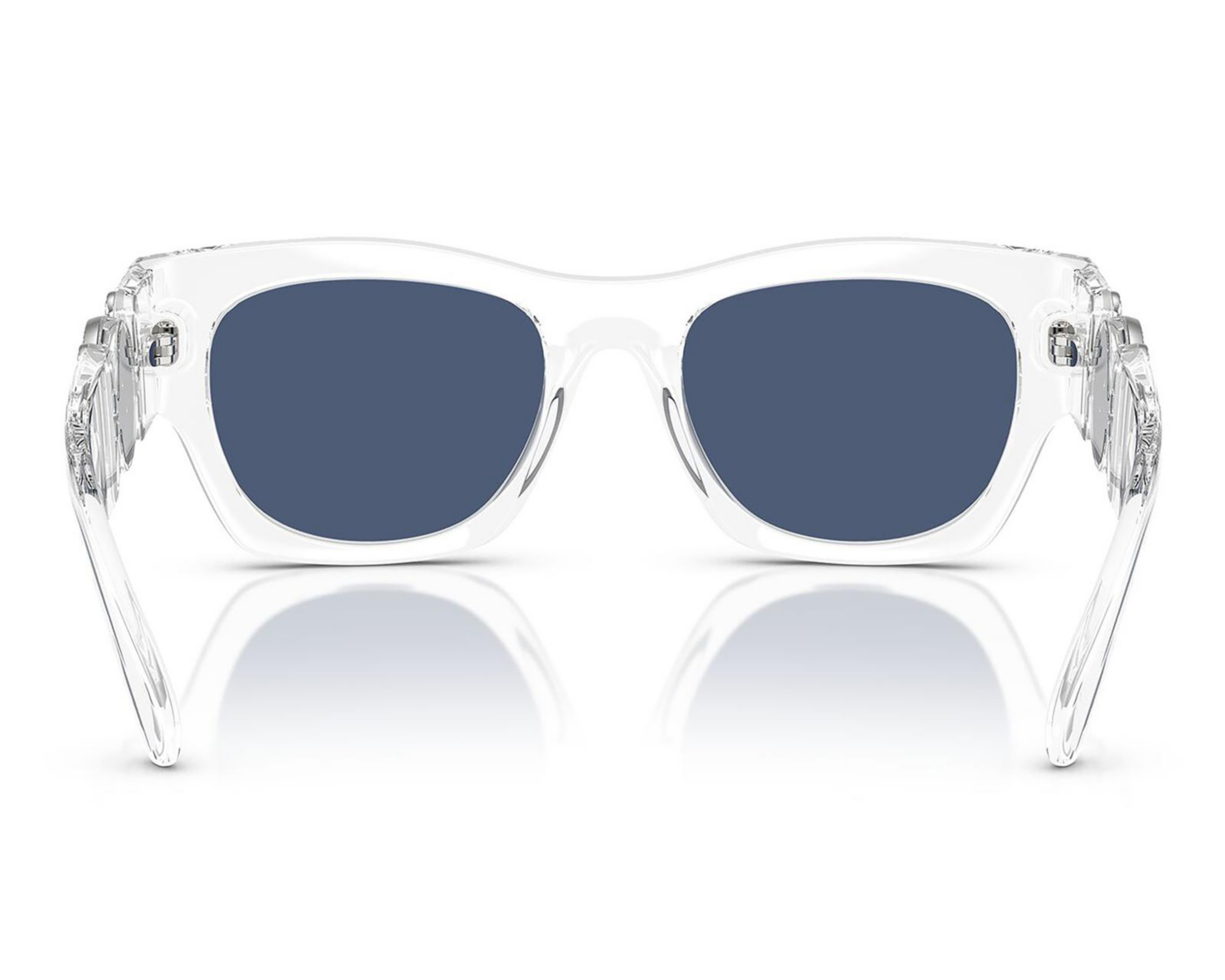Foto 4 pulgar | Lentes de Sol para Mujer Versace Rectangulares Transparentes