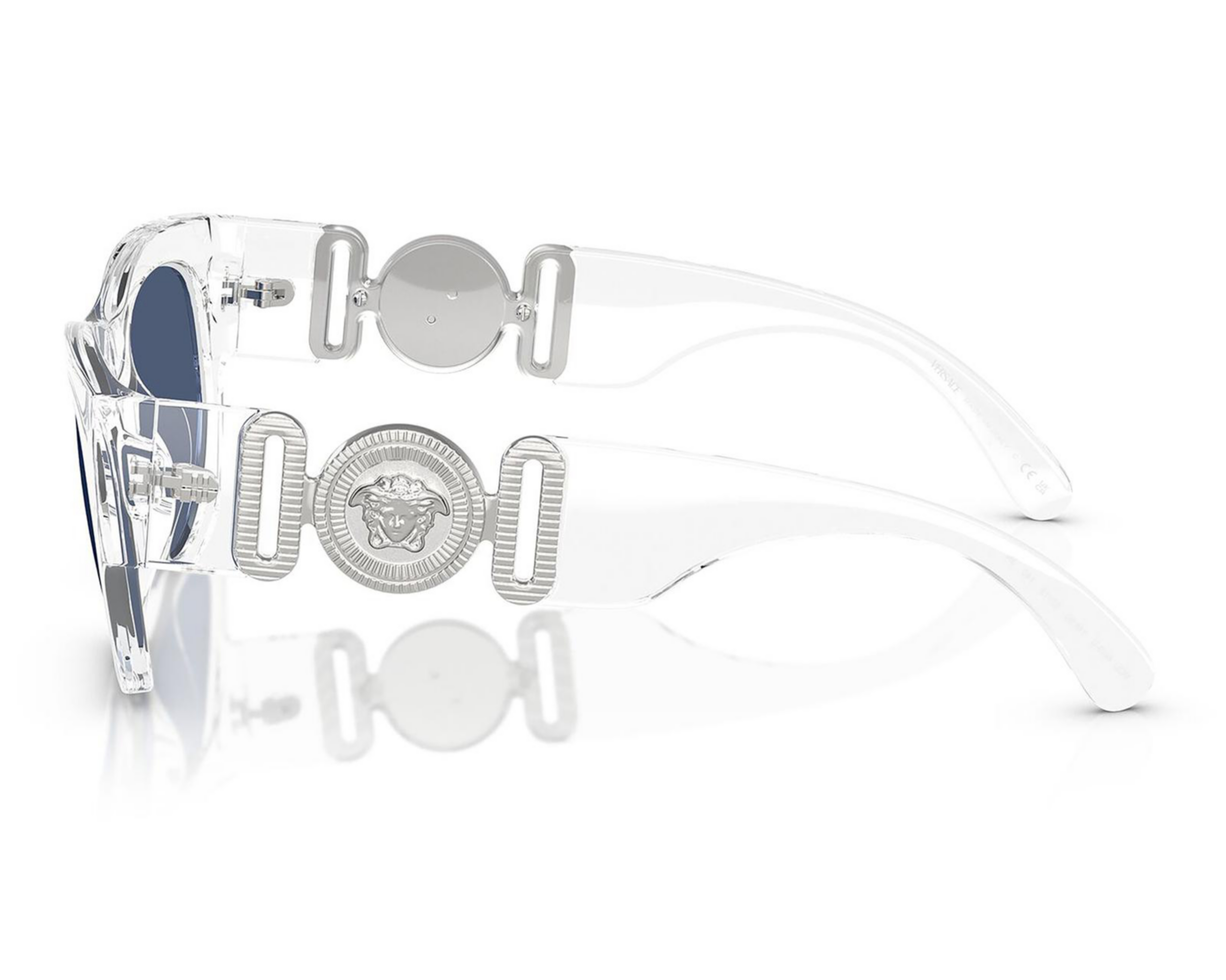 Foto 4 | Lentes de Sol para Mujer Versace Rectangulares Transparentes