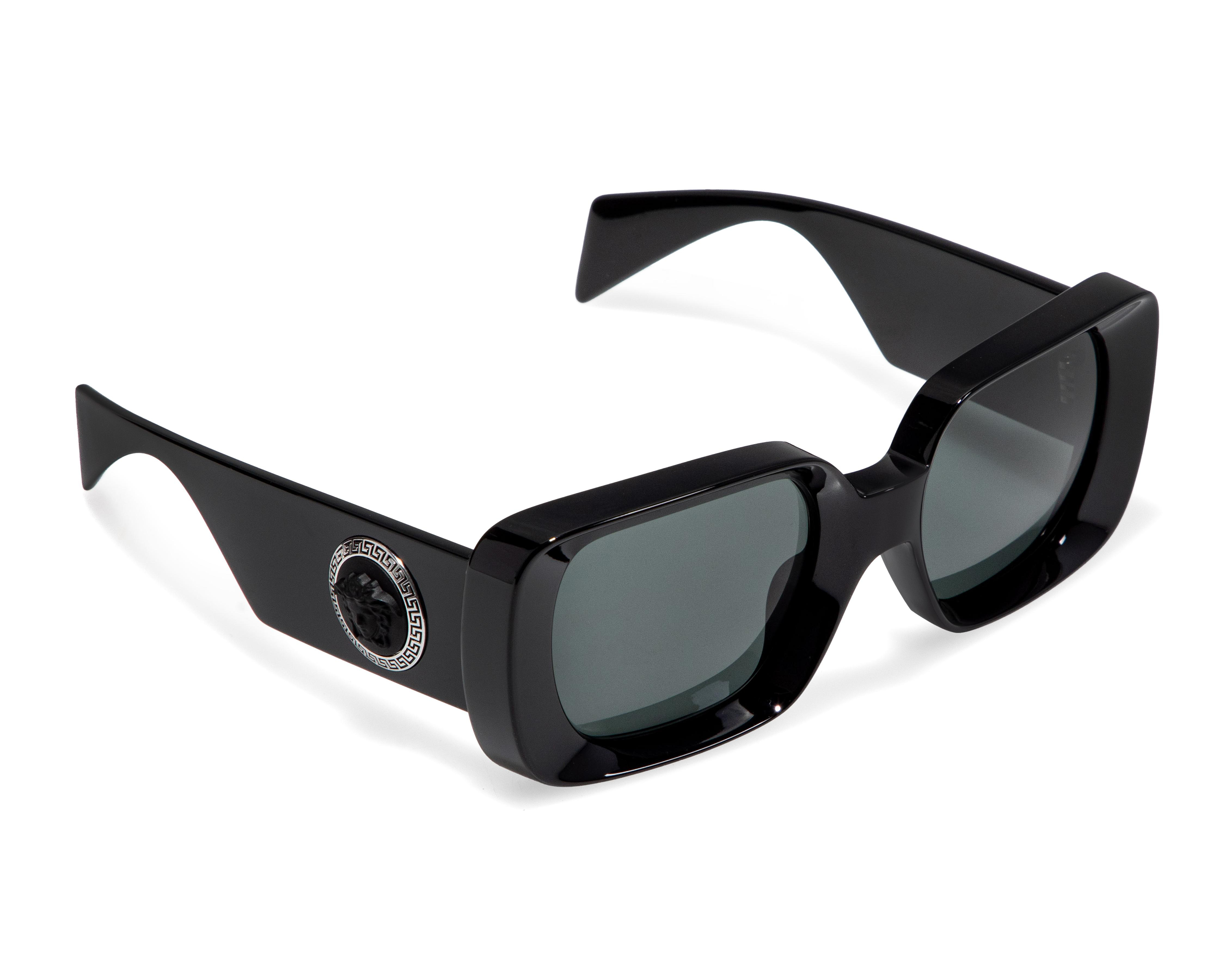 Foto 2 pulgar | Lentes de Sol para Mujer Versace Rectangulares Negros