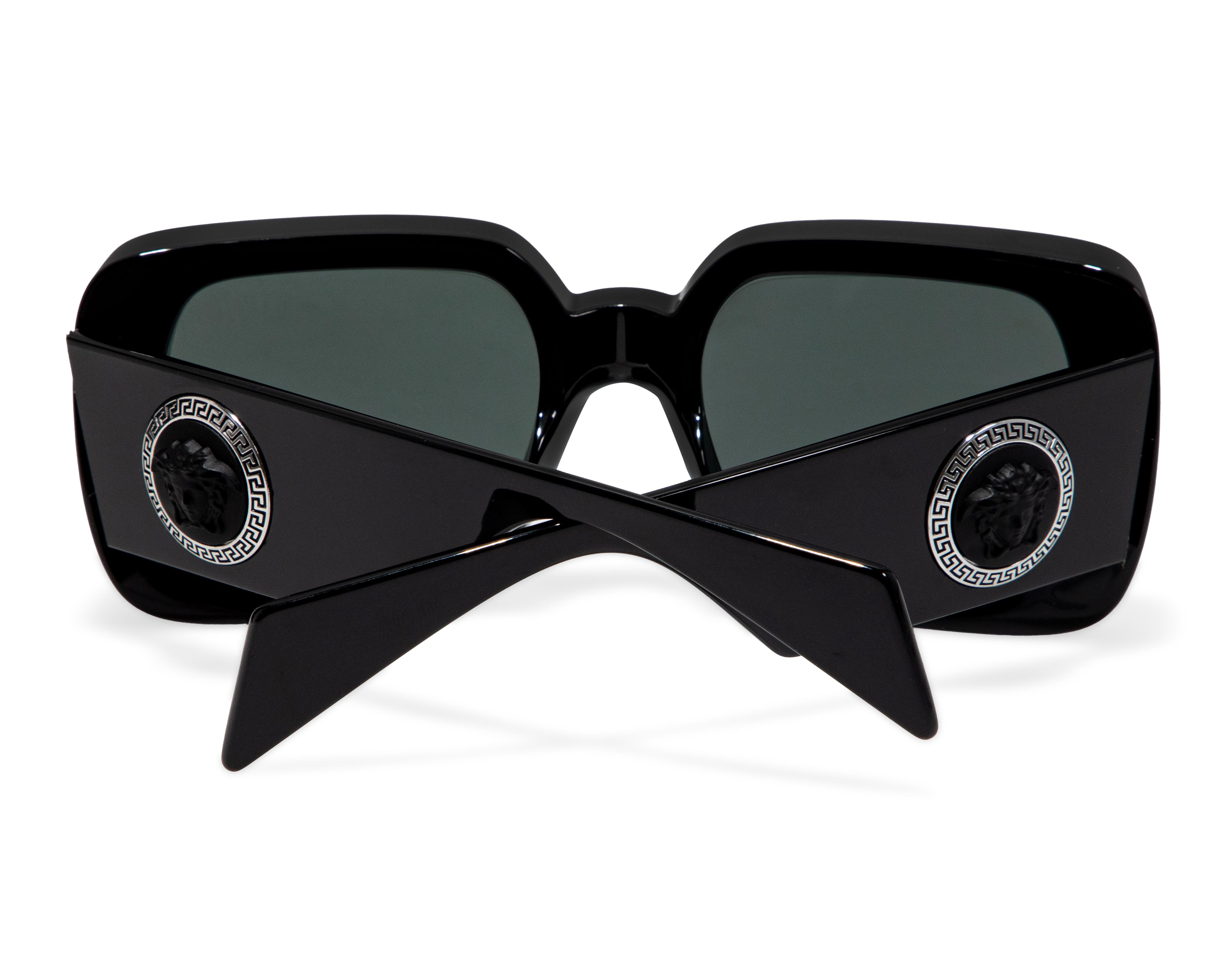 Foto 4 pulgar | Lentes de Sol para Mujer Versace Rectangulares Negros