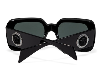 Foto 3 | Lentes de Sol para Mujer Versace Rectangulares Negros