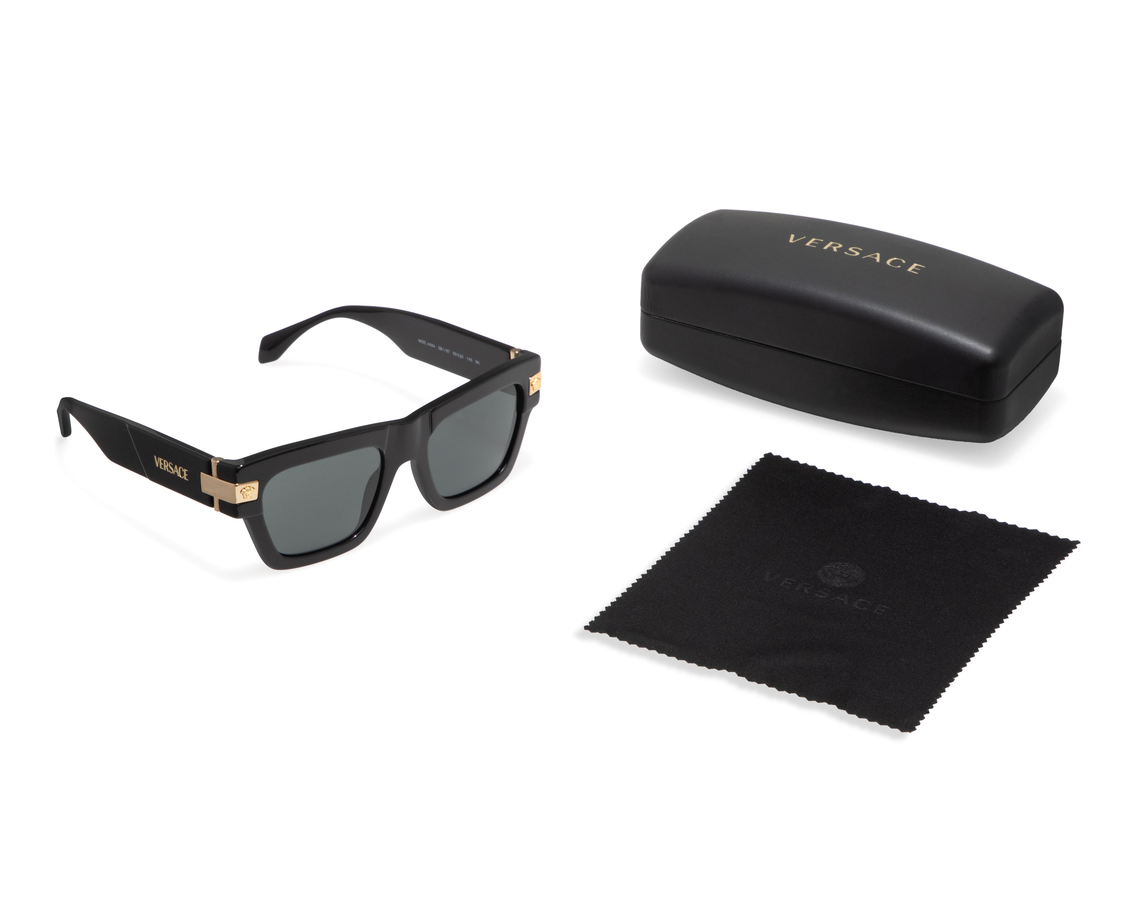 Lentes de Sol Unisex Versace Cuadrados 0VE4464 Negros