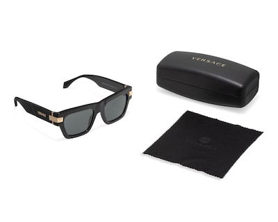 Foto 1 | Lentes de Sol Unisex Versace Cuadrados 0VE4464 Negros