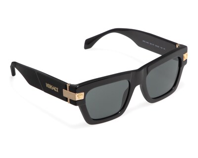 Foto 2 | Lentes de Sol Unisex Versace Cuadrados 0VE4464 Negros