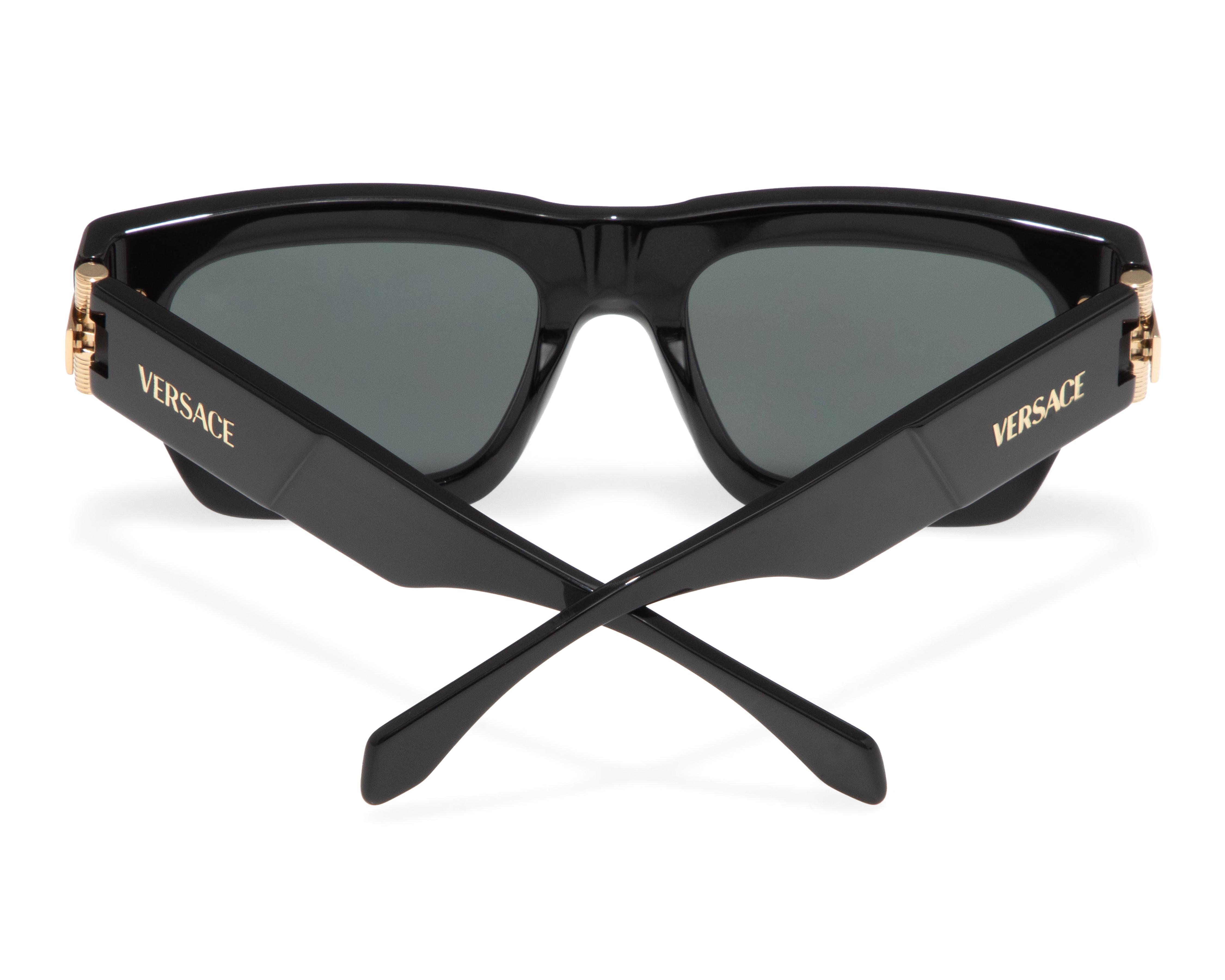Foto 5 pulgar | Lentes de Sol Unisex Versace Cuadrados 0VE4464 Negros