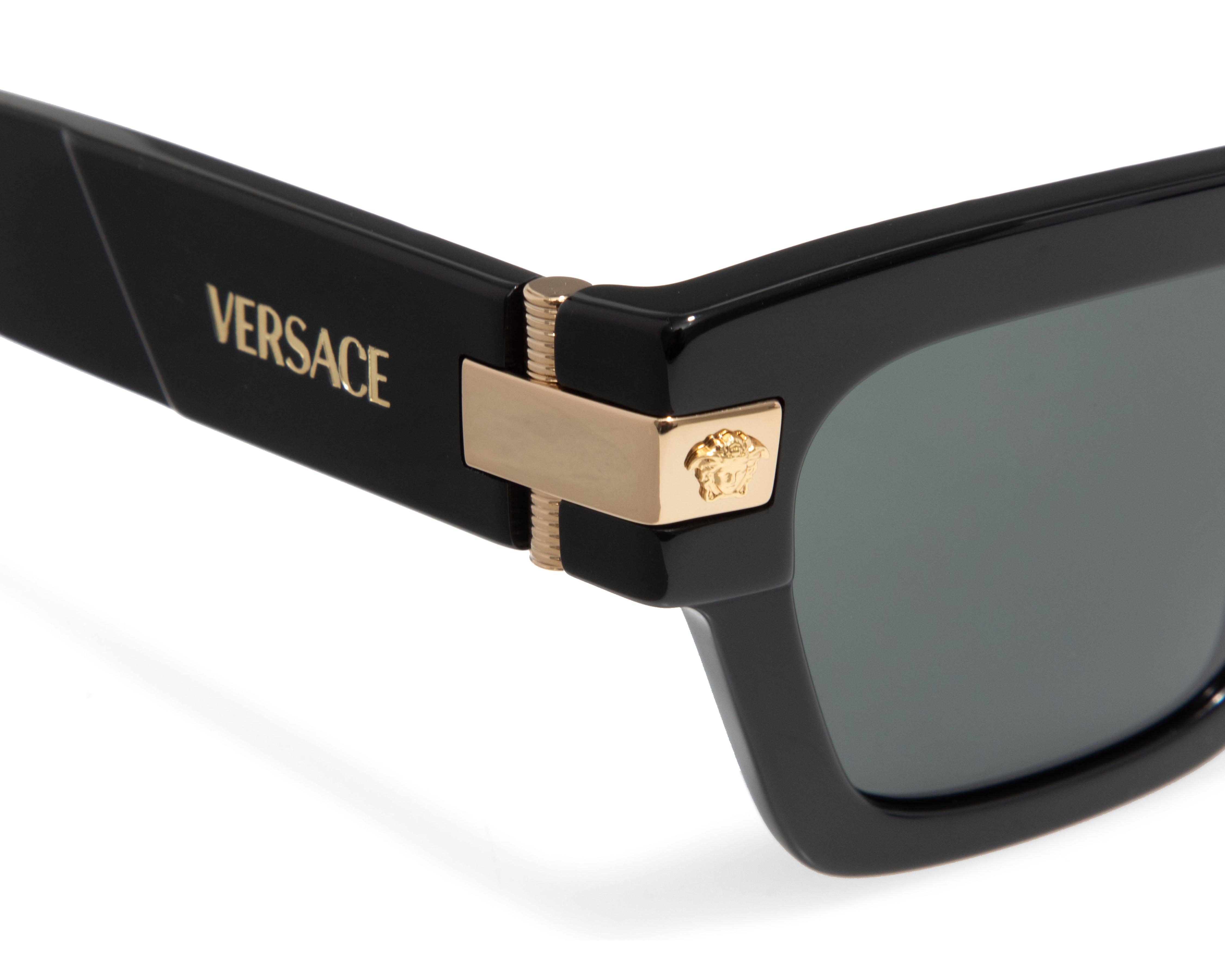 Foto 5 | Lentes de Sol Unisex Versace Cuadrados 0VE4464 Negros