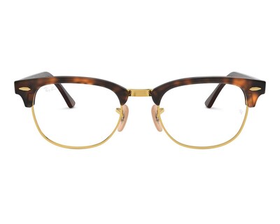 Foto 2 | Armazón Oftálmico Unisex Ray-Ban Clubmaster Dorado