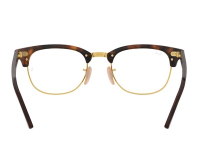 Foto 3 | Armazón Oftálmico Unisex Ray-Ban Clubmaster Dorado