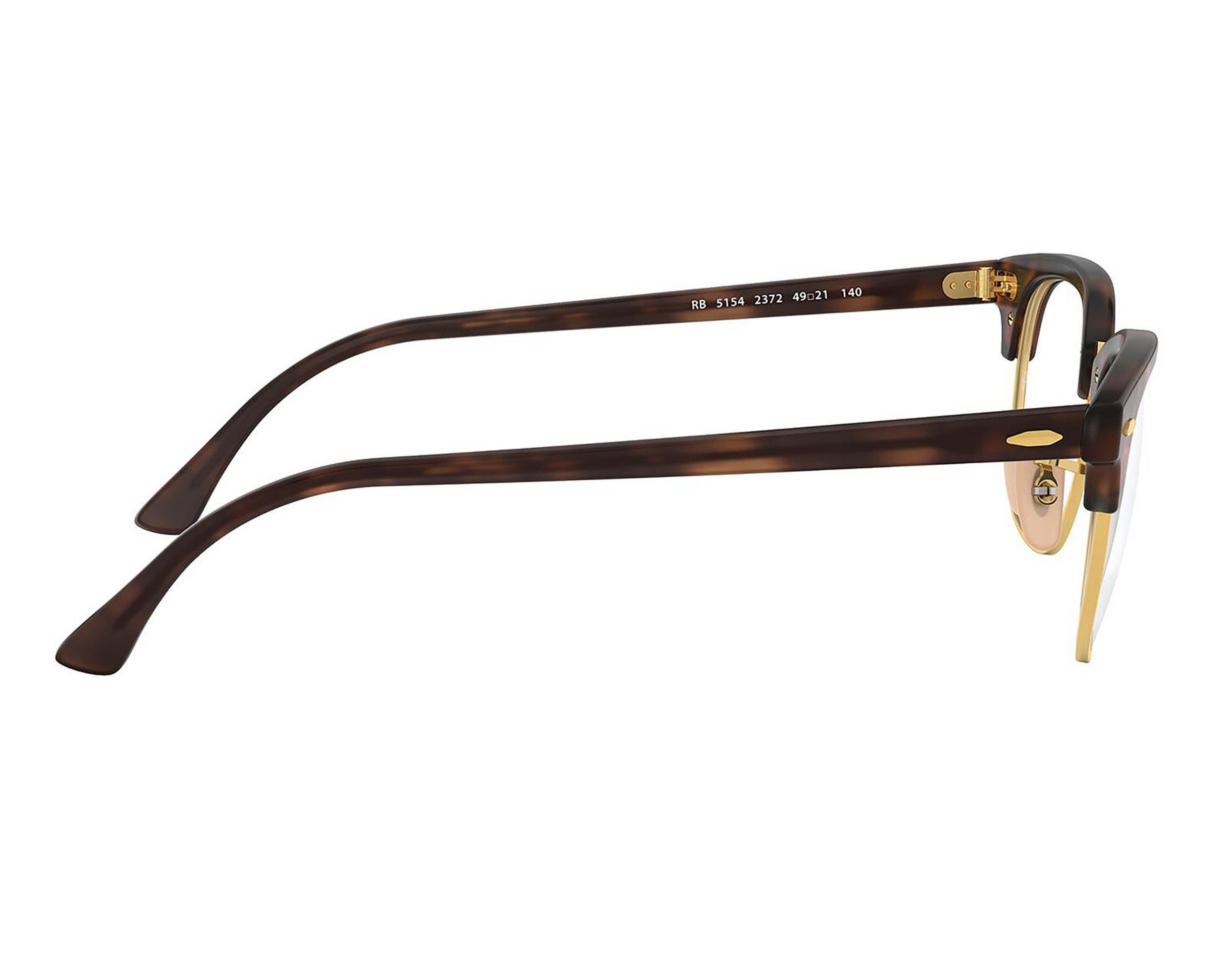 Foto 4 | Armazón Oftálmico Unisex Ray-Ban Clubmaster Dorado
