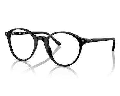 Foto 1 | Armazón Oftálmico Unisex Ray Ban-Redondo Negro